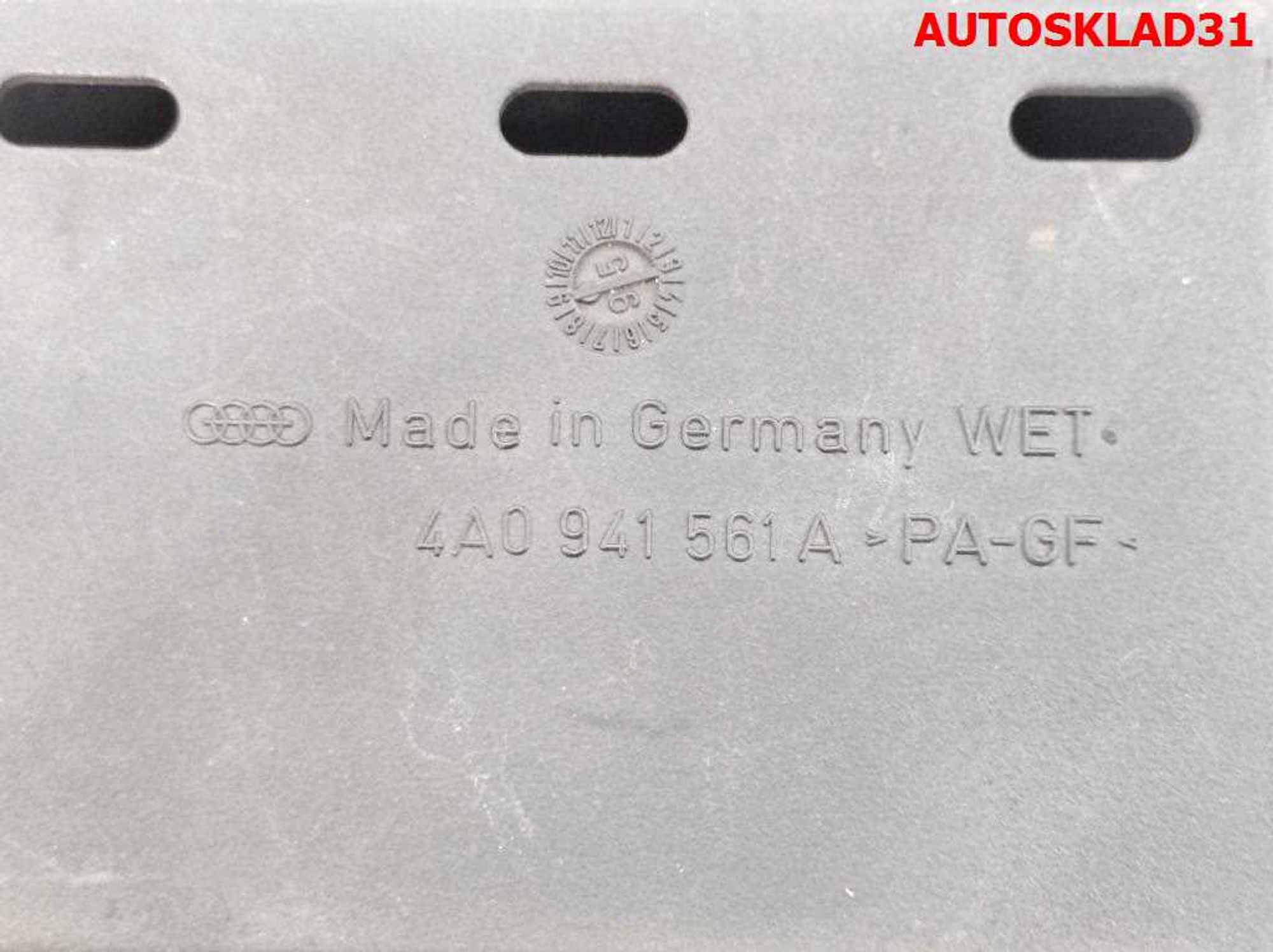 Рамка кнопок в торпедо Audi A6 C4 4A0941561A, 300 рублей, Дубовое