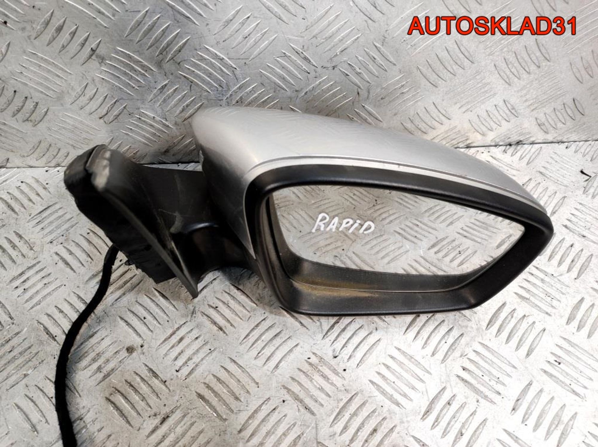 Зеркало правое Skoda Rapid 5JB857408K, 5400 рублей, Дубовое