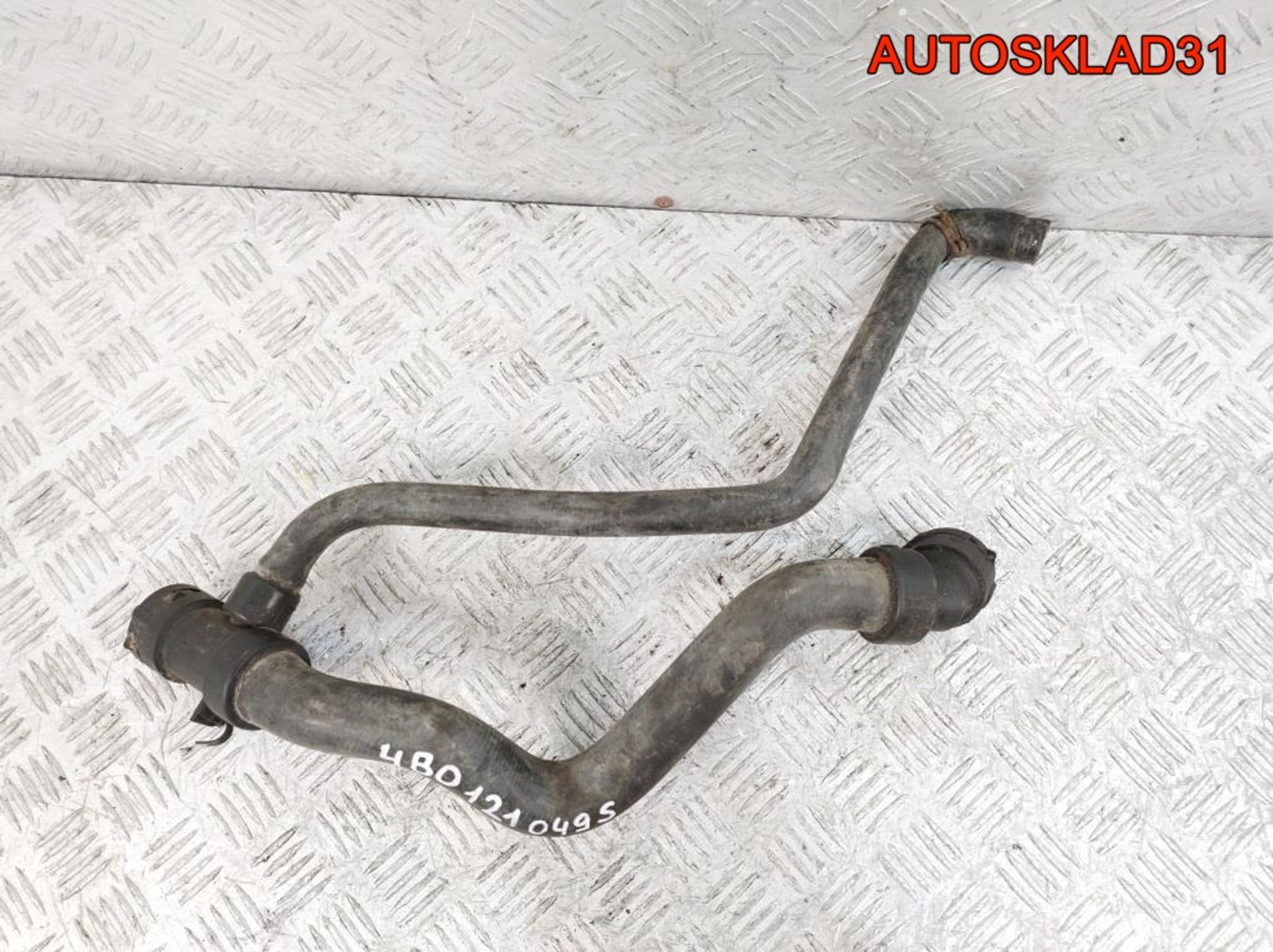 Патрубок радиатора VW Passat B5+ 1,9 Дизель 4B0121049S, 1500 рублей, Дубовое