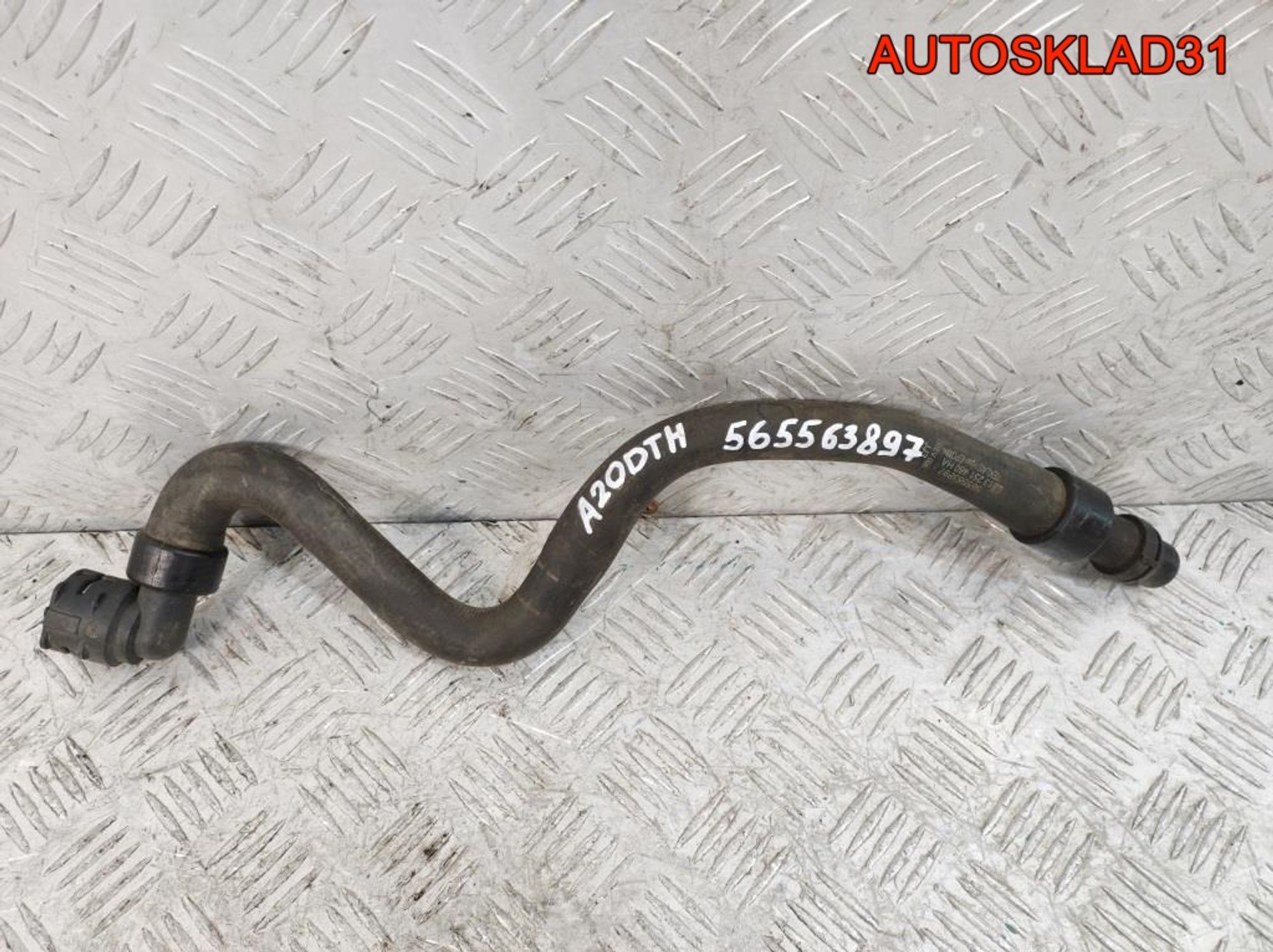 Патрубок системы охлаждения Opel Astra J 2.0 A20DTH 13251460, 1000 рублей, Дубовое