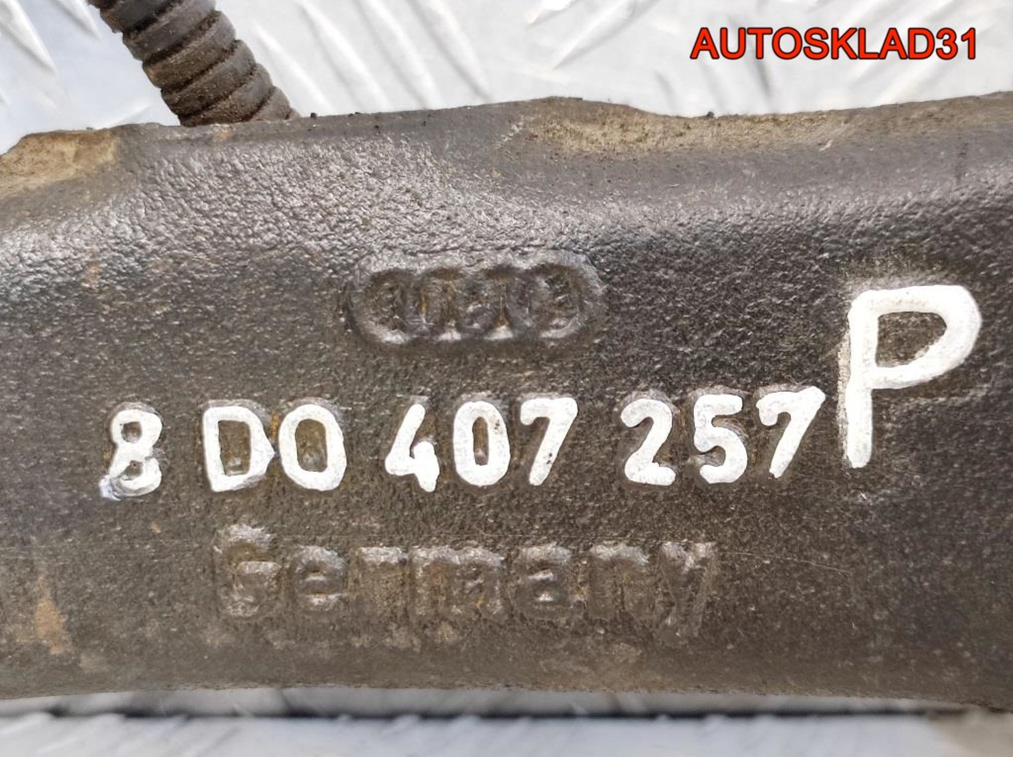 Кулак передний левый VW Passat B5 8D0407257P, 1200 рублей, Дубовое