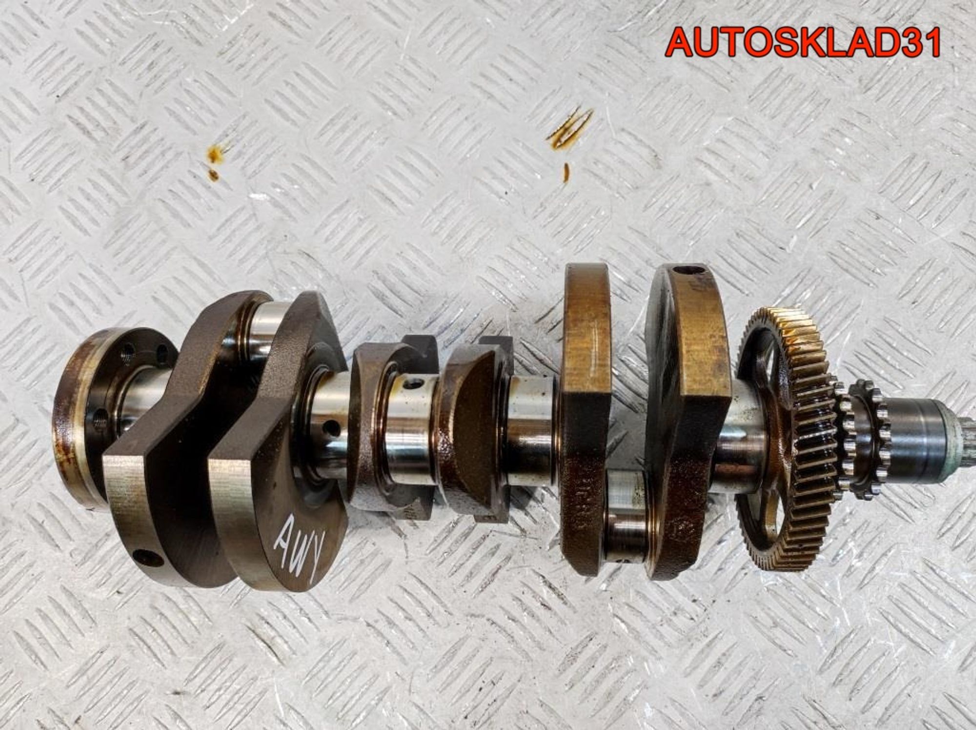 Коленвал VW Polo 4 1,2 AWY Бензин 03DD, 9000 рублей, Дубовое