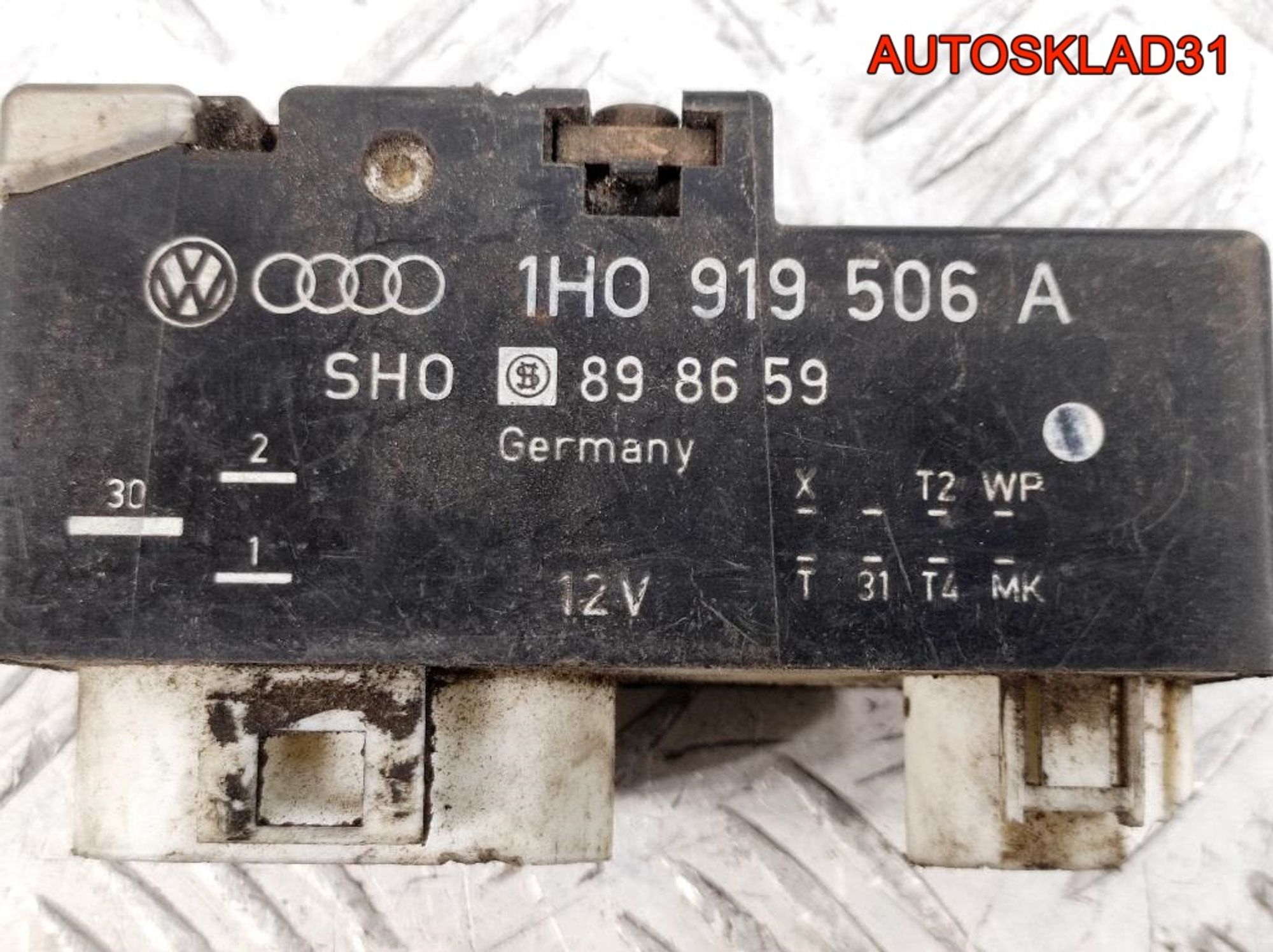 Блок управления вентилятором VW Golf 3 1H0919506A, 1800 рублей, Дубовое