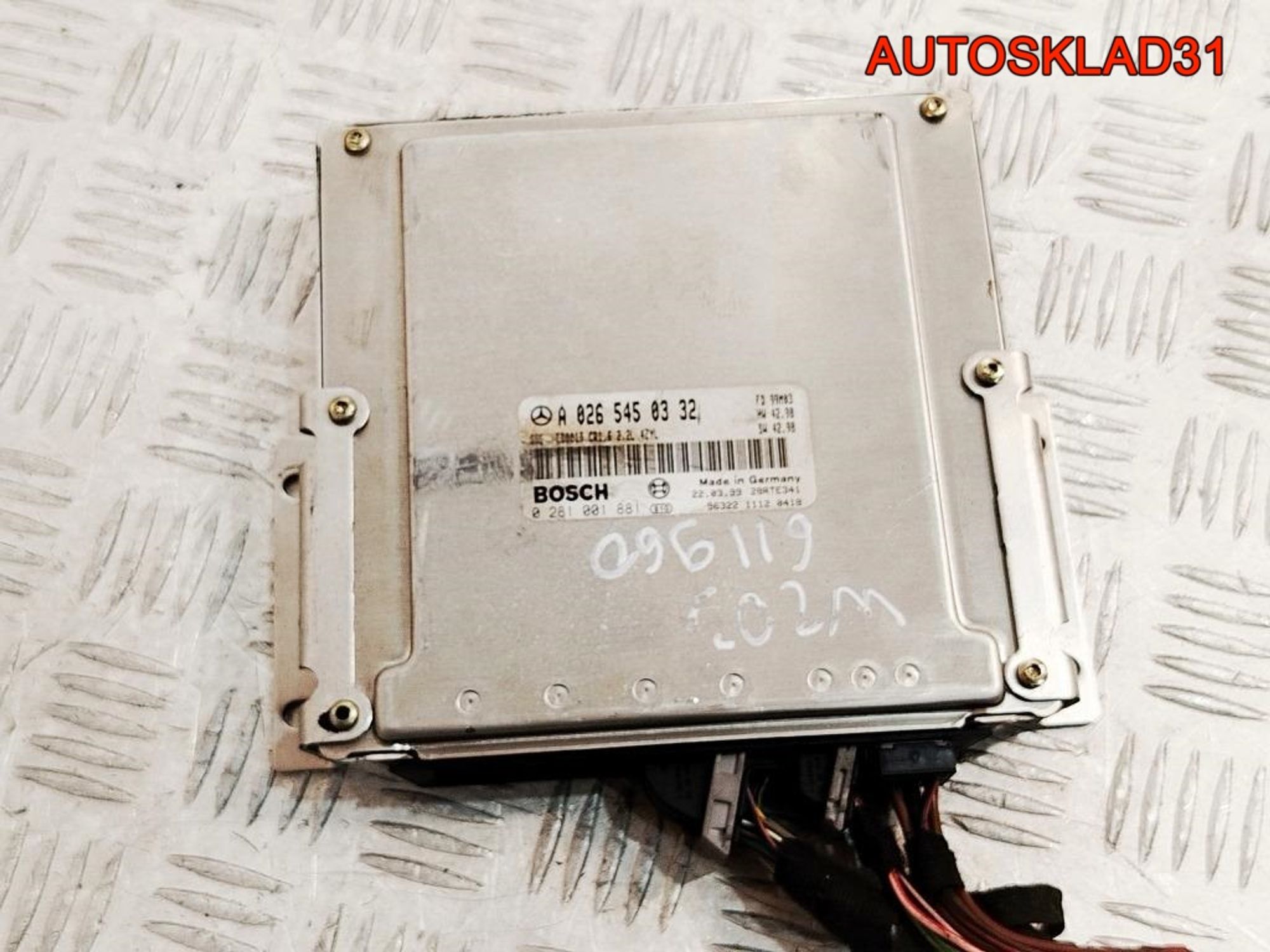 Блок ЭБУ Mercedes Benz W202  2,2 611.960 Дизель A0265450332, 6000 рублей, Дубовое