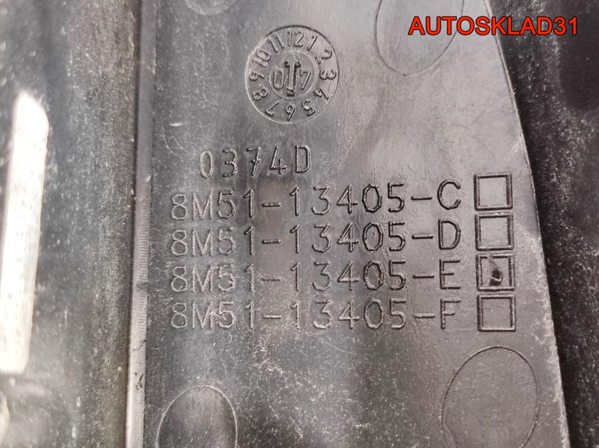 Фонарь задний левый Ford Focus 2 Рест 8M5113405LC Универсал, 8000 рублей, Дубовое