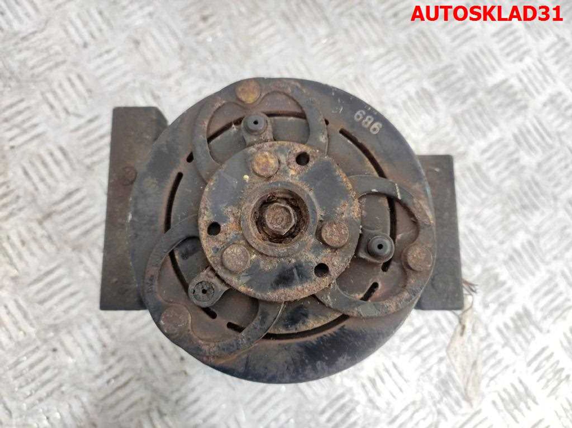 Компрессор кондиционера Ford S-MAX 2,5 Бензин 6G9N19D623ED, 14000 рублей, Дубовое