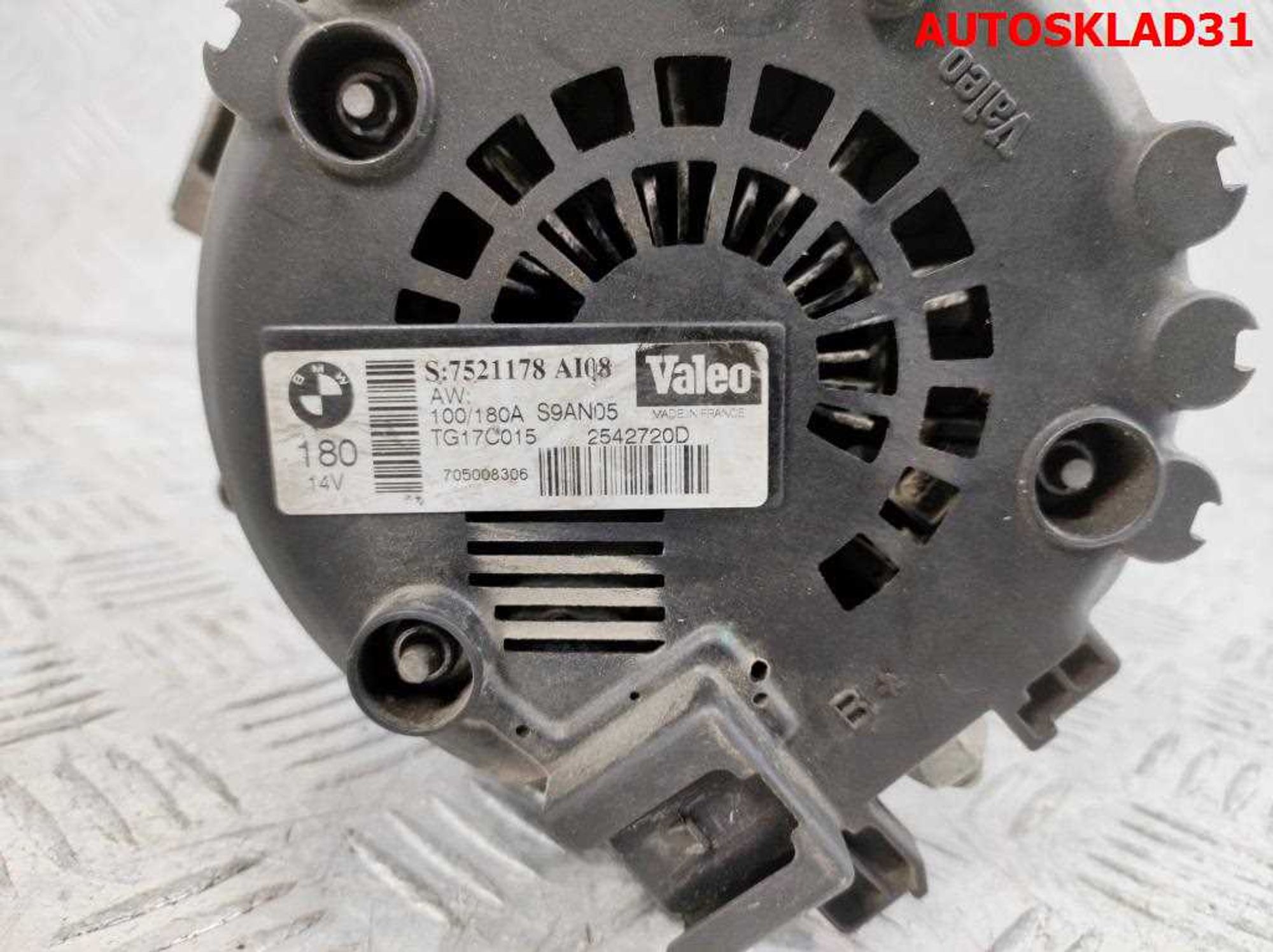 Генератор 180A BMW E90 2,5 Дизель 12317521178, 9000 рублей, Дубовое