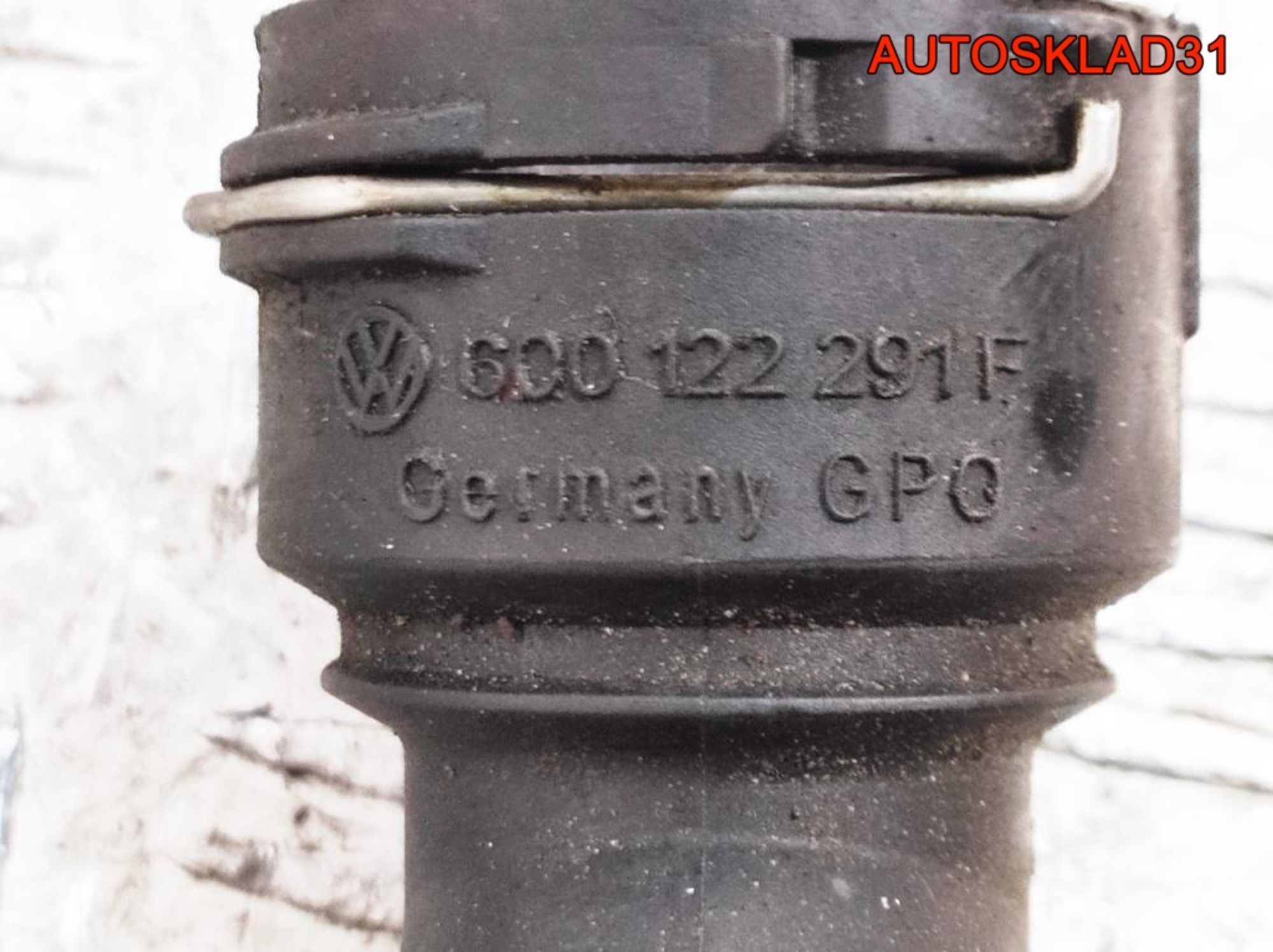 Патрубок радиатора Skoda Fabia 2 1,4 Дизель 6Q0122051BH, 1000 рублей, Дубовое