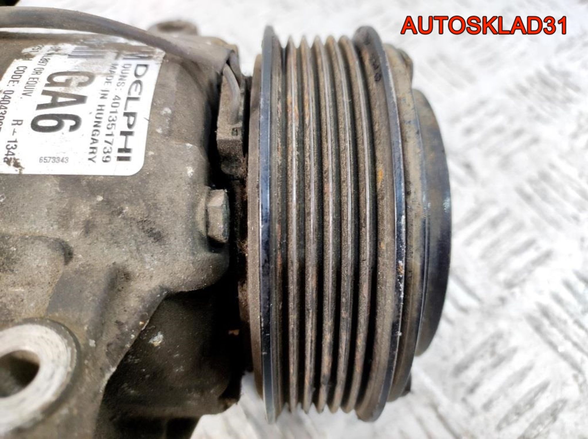 Компрессор кондиционера Opel Astra J 13412251, 10000 рублей, Дубовое