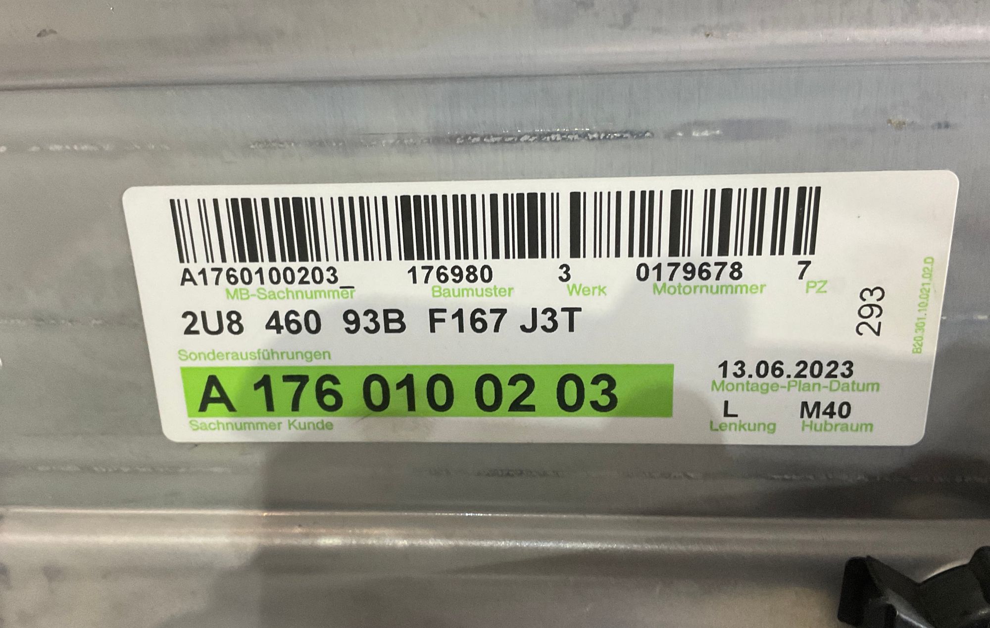 Двигатель 176980 Mercedes-Benz GLS Maybach Новый, 2700000 рублей, Москва