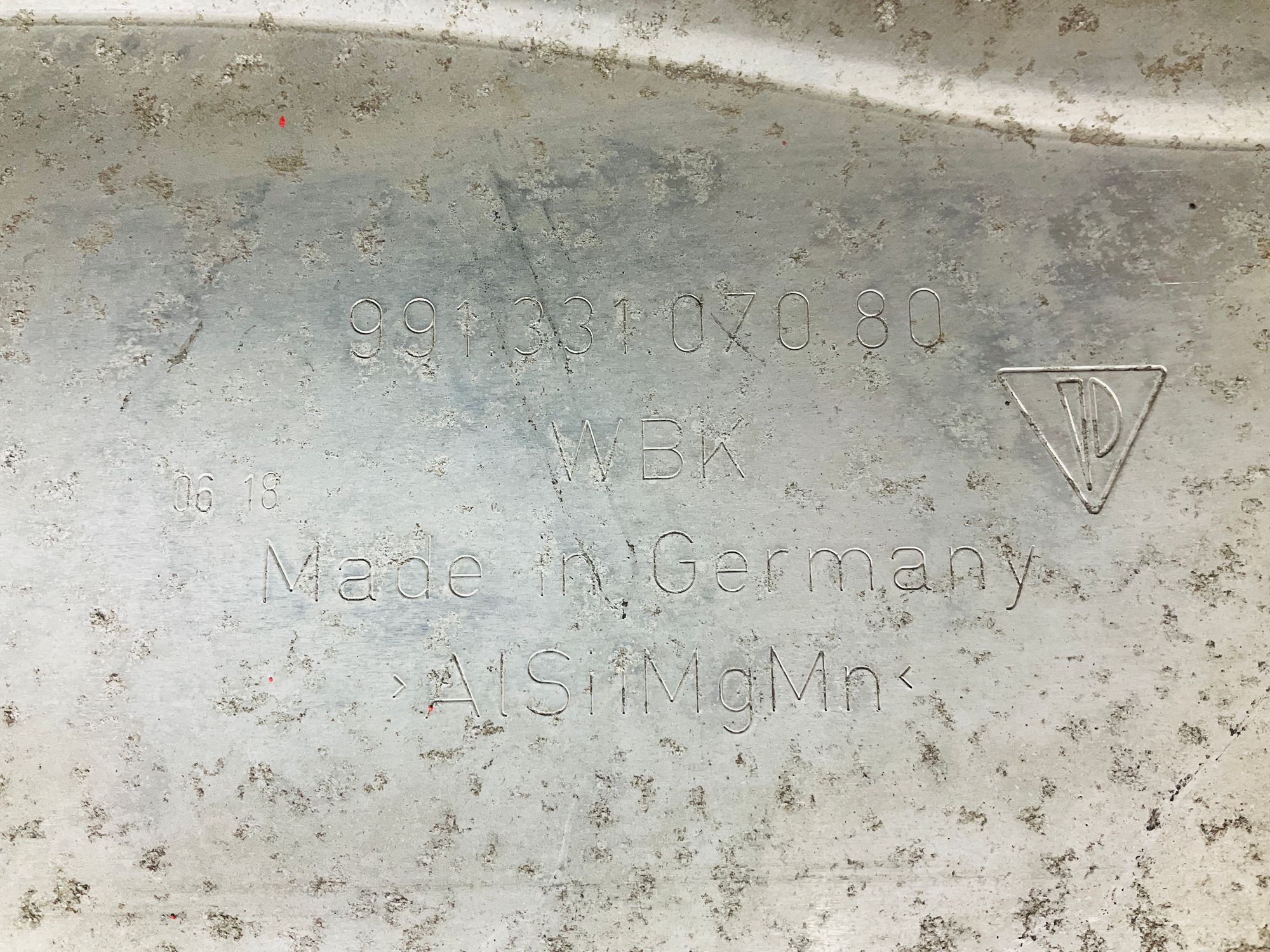 Защита днища задняя Porsche 911 GT3 991 Рестайлинг 2018, 30000 рублей, Москва