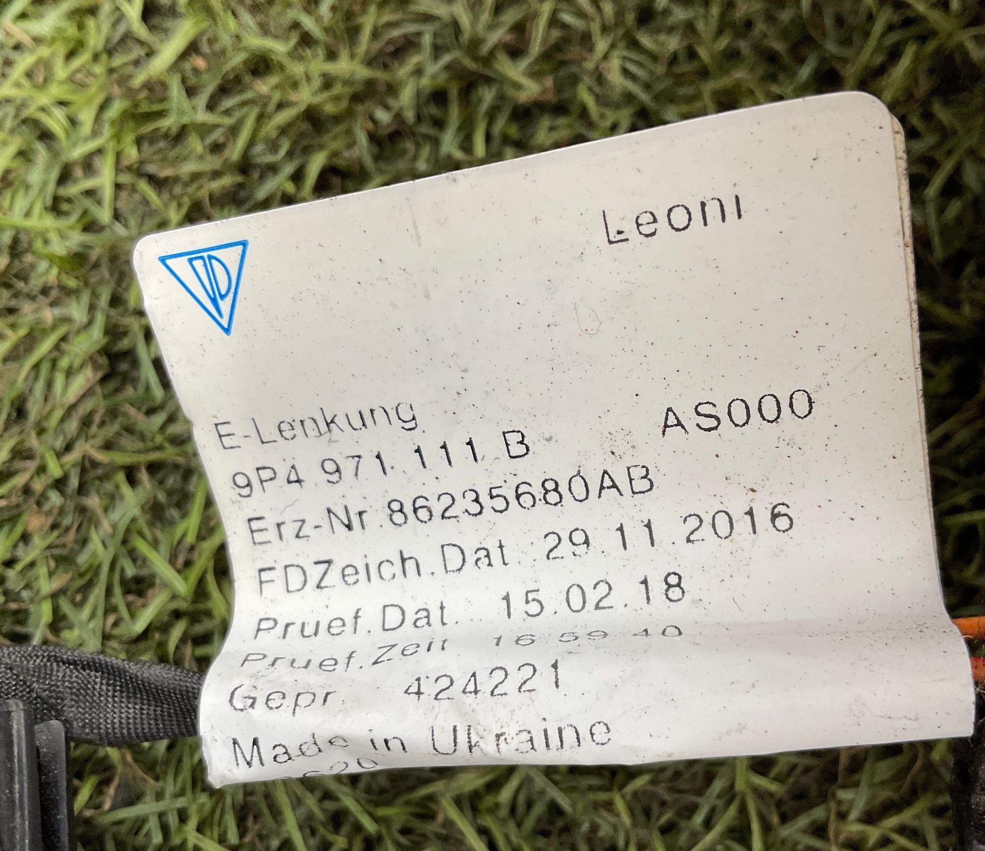 Проводка рулевой колонки Porsche 911 GT3 991 Рестайлинг 2018, 3000 рублей, Москва