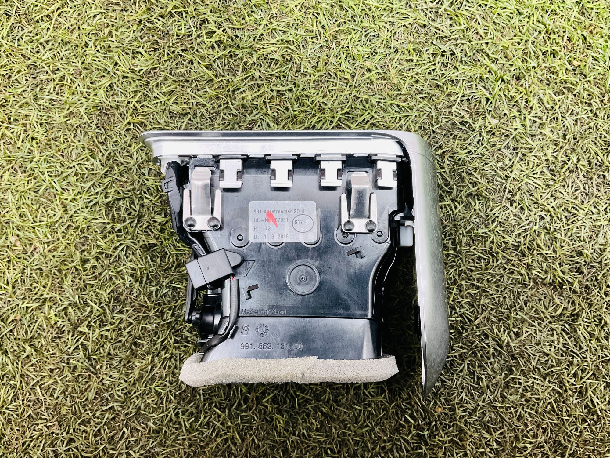 Дефлектор воздушный передний левый Porsche 911 GT3, 991 Рестайлинг 2018, 6500 рублей, Москва