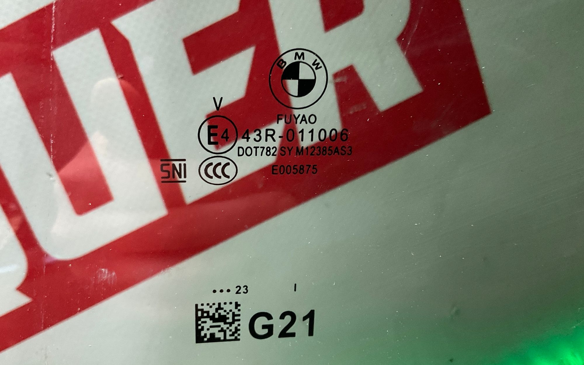 Стекло двери задней левой BMW M3 G80 2023, 3000 рублей, Москва