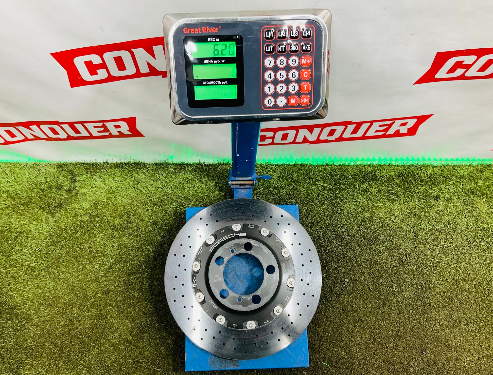 Комплект керамической тормозной системы Porsche 911 GT3 991, 1350000 рублей, Москва