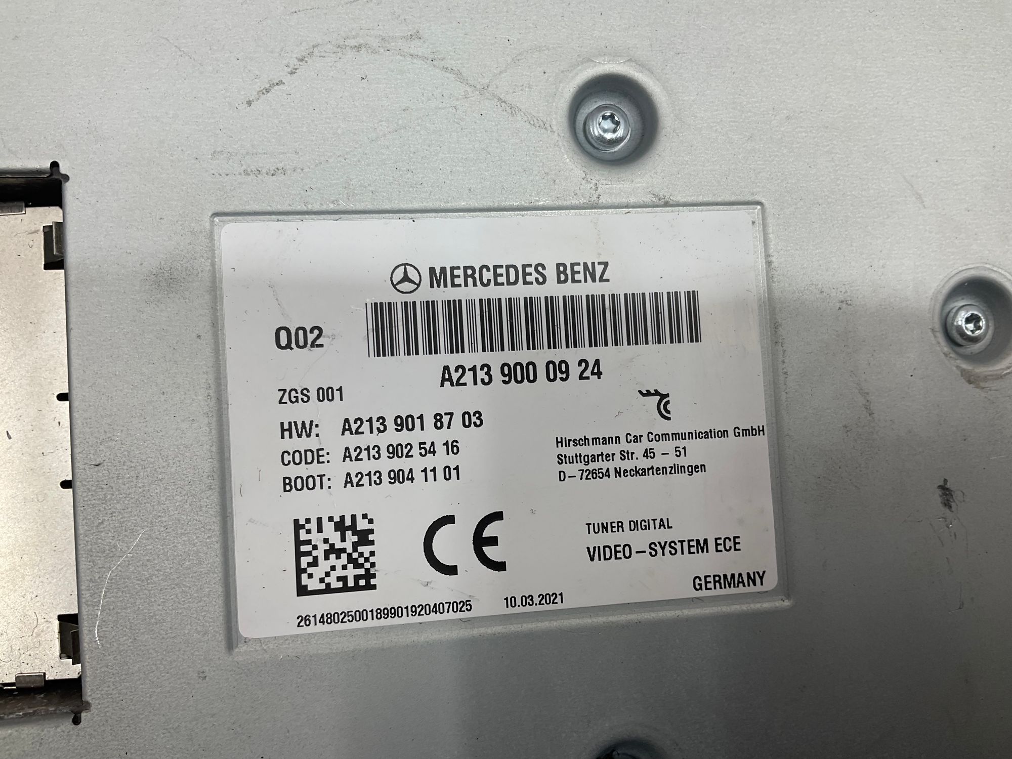 Блок управления TV тюнер Mercedes-Benz G-класс AMG W463 (2018—2025) 2021, 15000 рублей, Москва