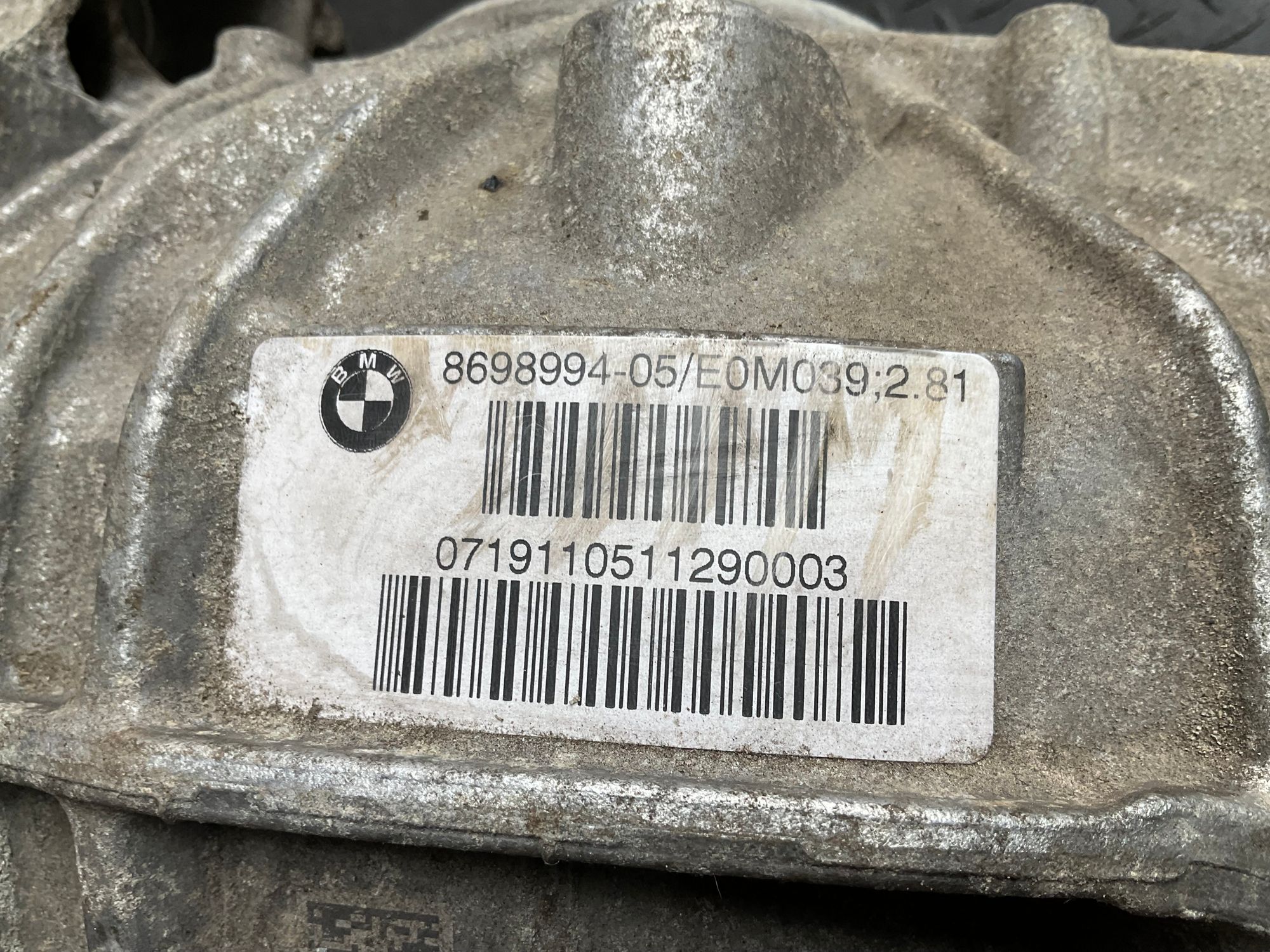 Редуктор заднего моста BMW 3 серия, G20/G21 2018 I=2,81, 80000 рублей, Москва