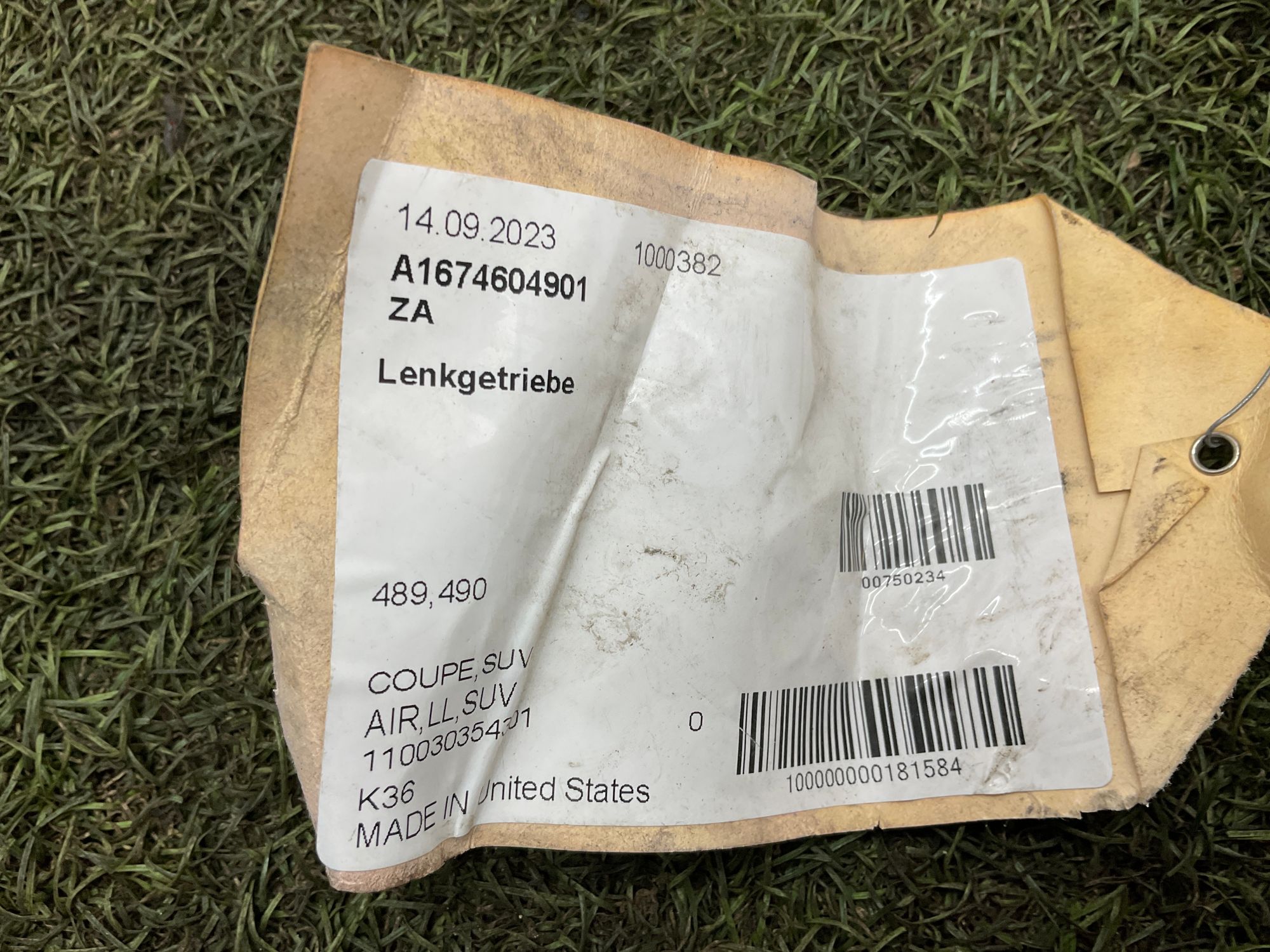 Рулевая рейка Mercedes-Benz V167, 250000 рублей, Москва