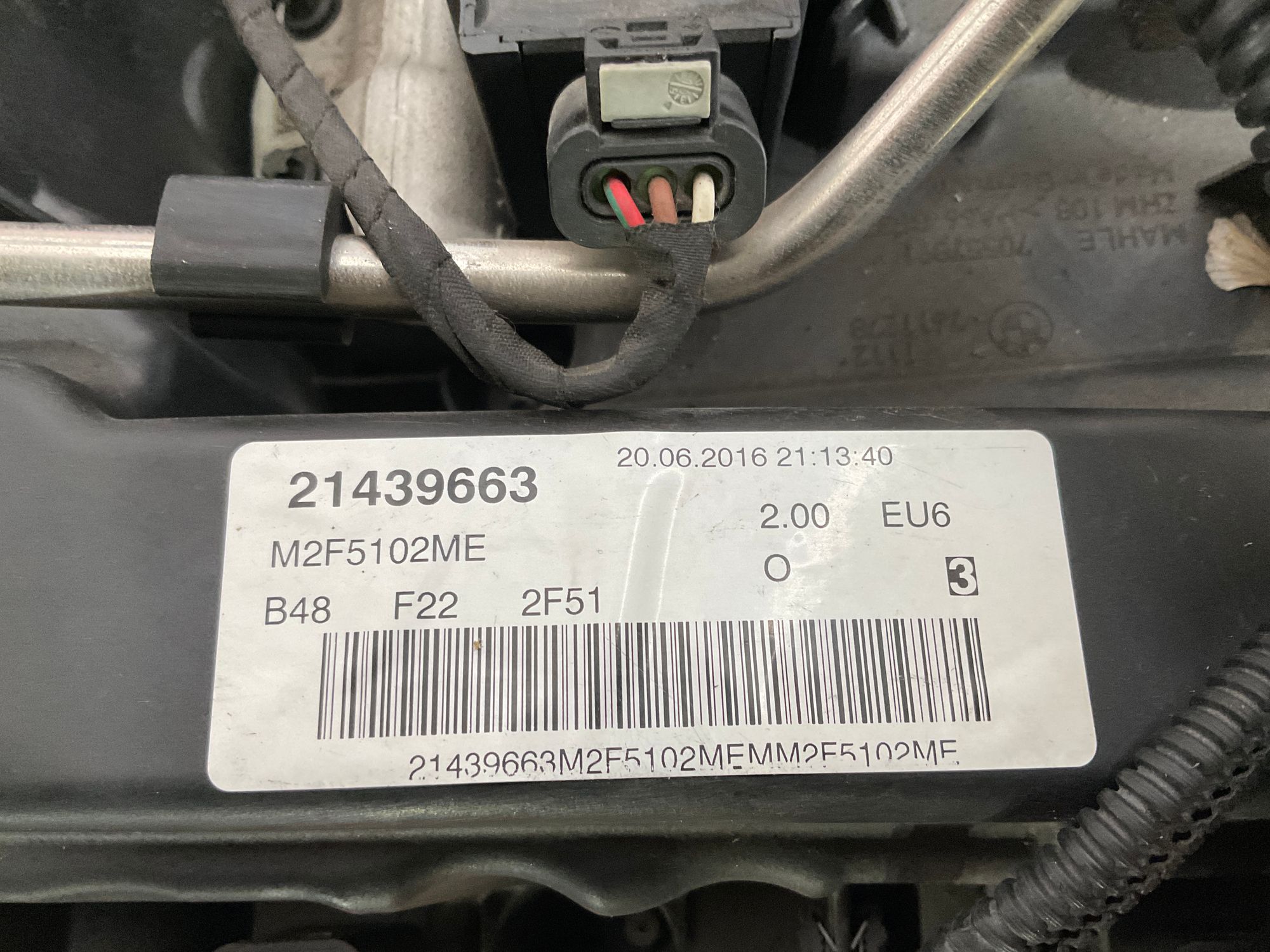 Двигатель B48B20B BMW F-series, 410000 рублей, Москва