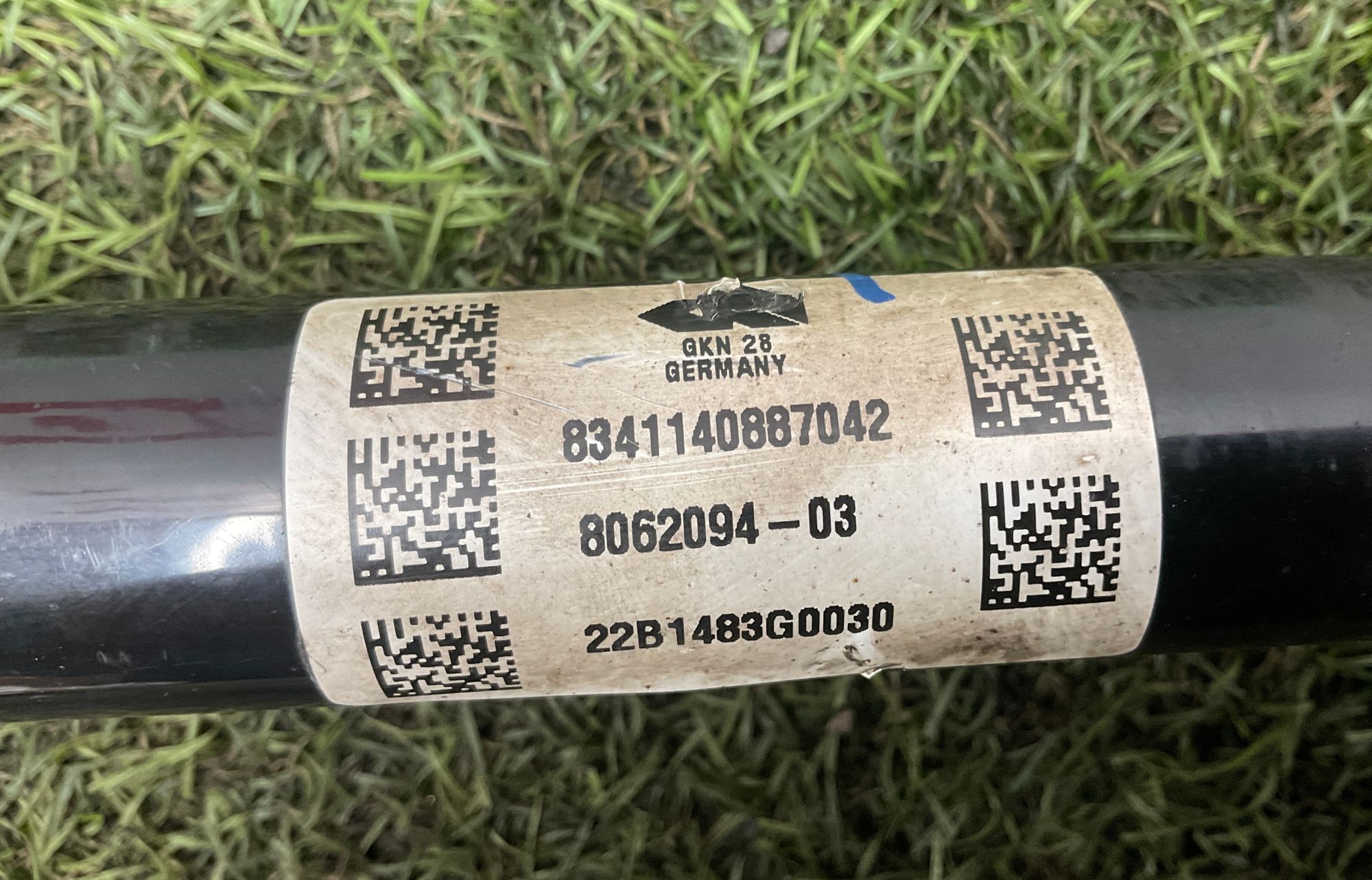 Приводной вал колеса передний правый BMW M5, F90 рестайлинг, 75000 рублей, Москва