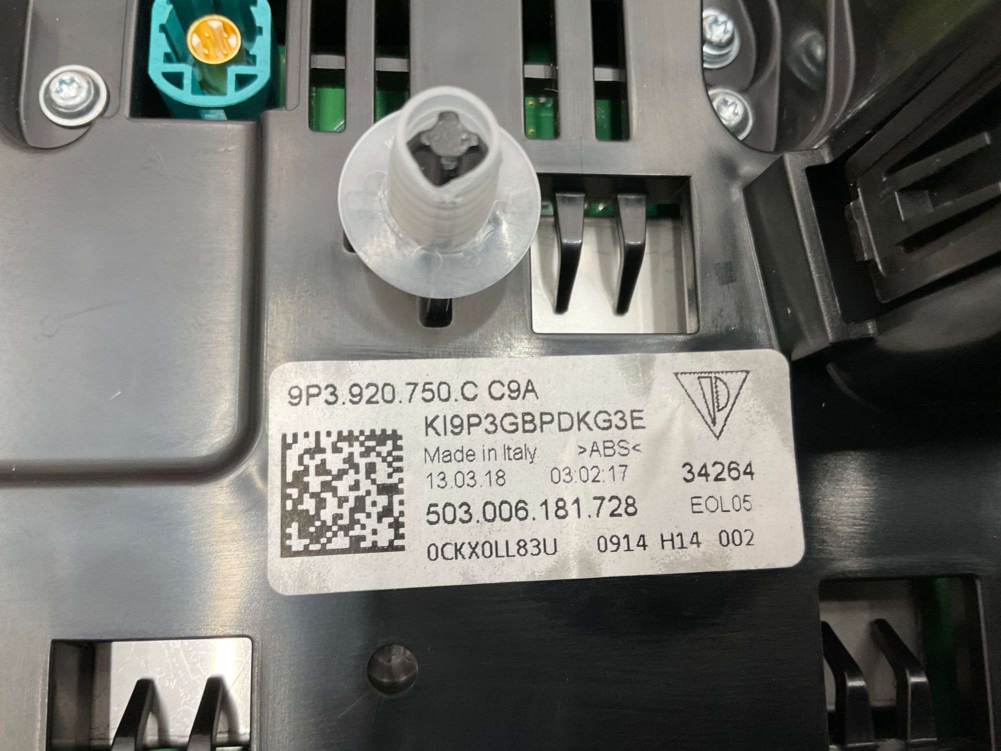 Щиток приборов Porsche 911 GT3 991 Рестайлинг 2018, 225000 рублей, Москва