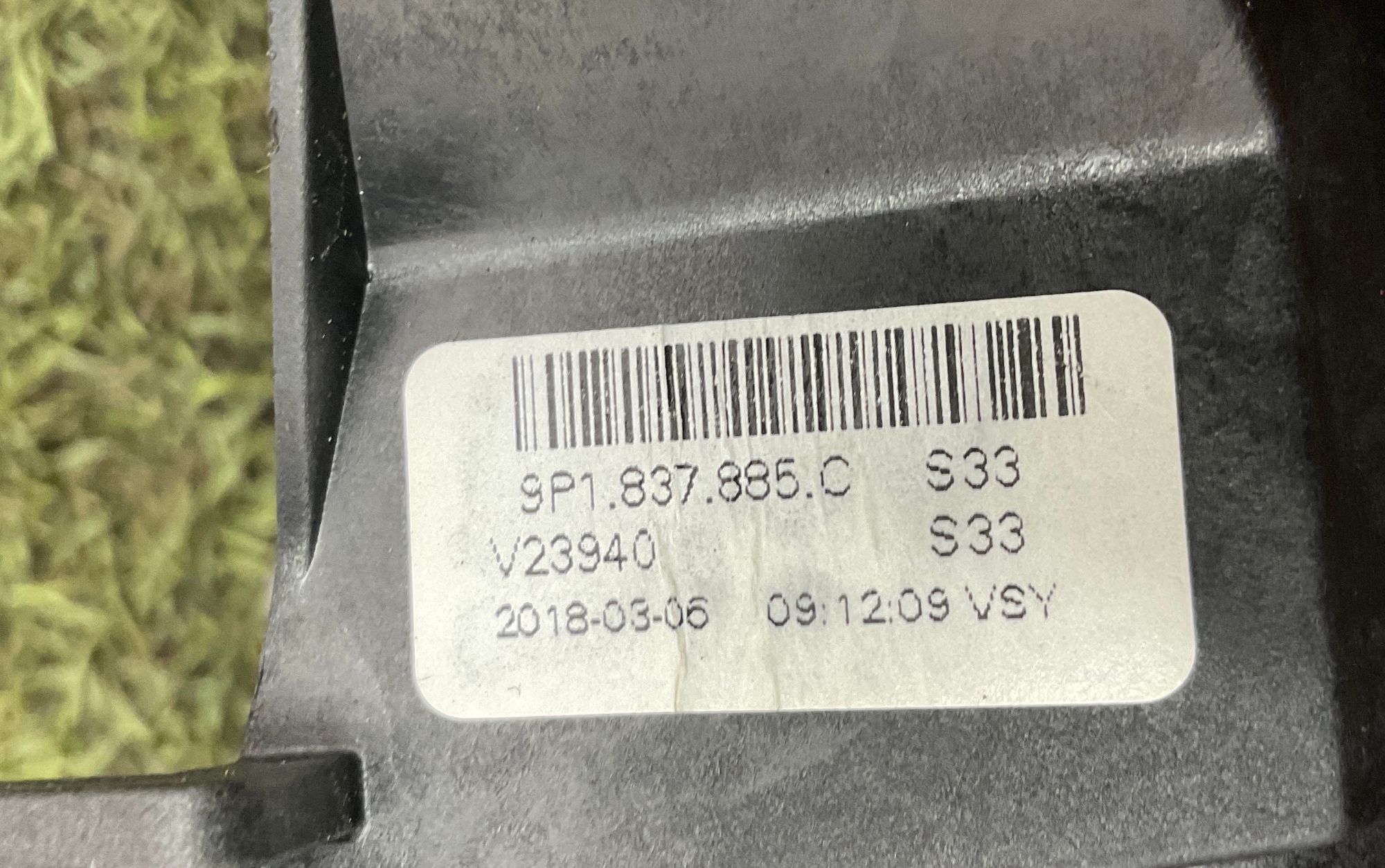 Ручка двери внешняя передняя левая Porsche 911 GT3 991 Рестайлинг 2018, 40000 рублей, Москва