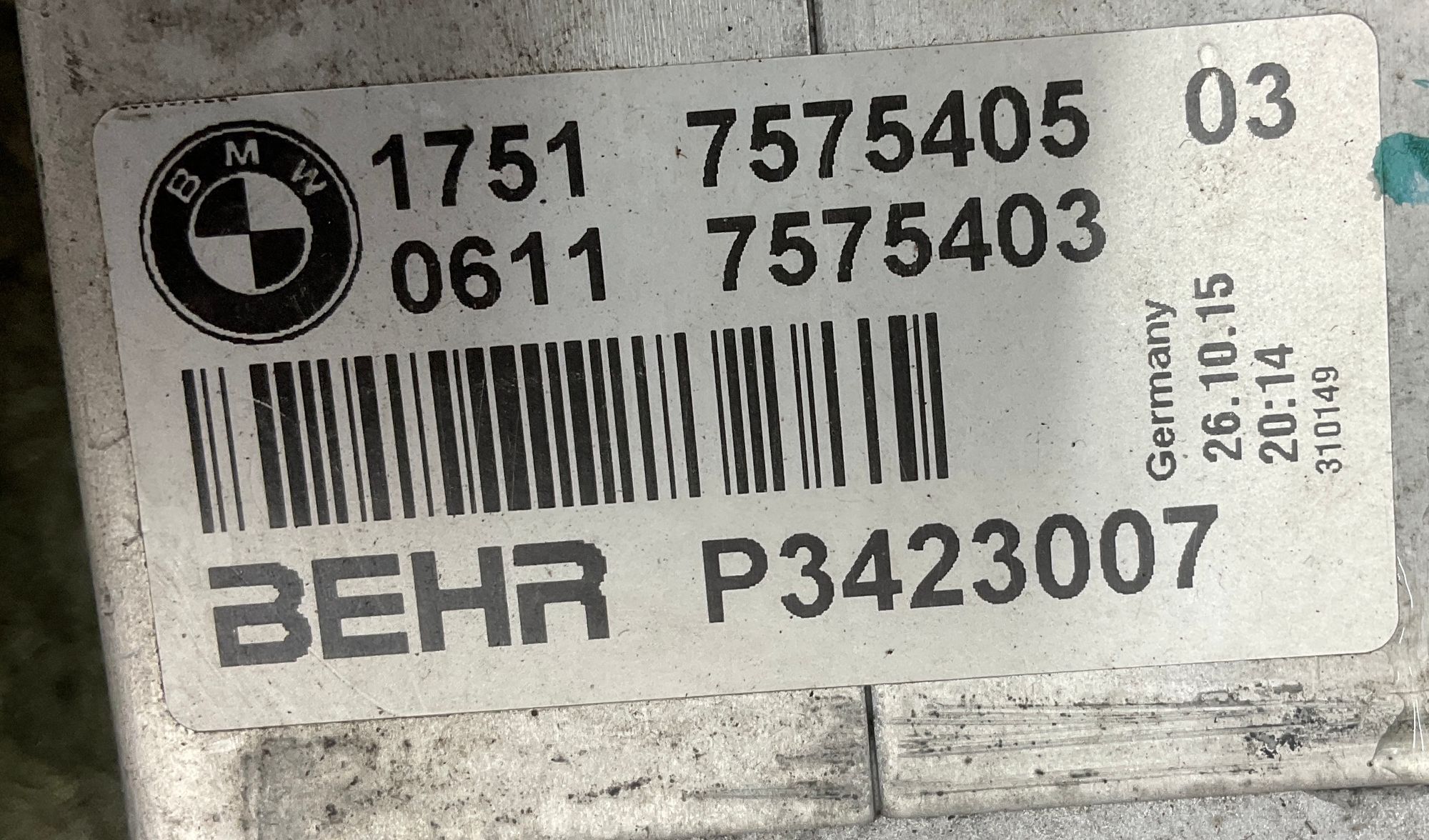 Интеркулер BMW X5 F15 2018, 5000 рублей, Москва