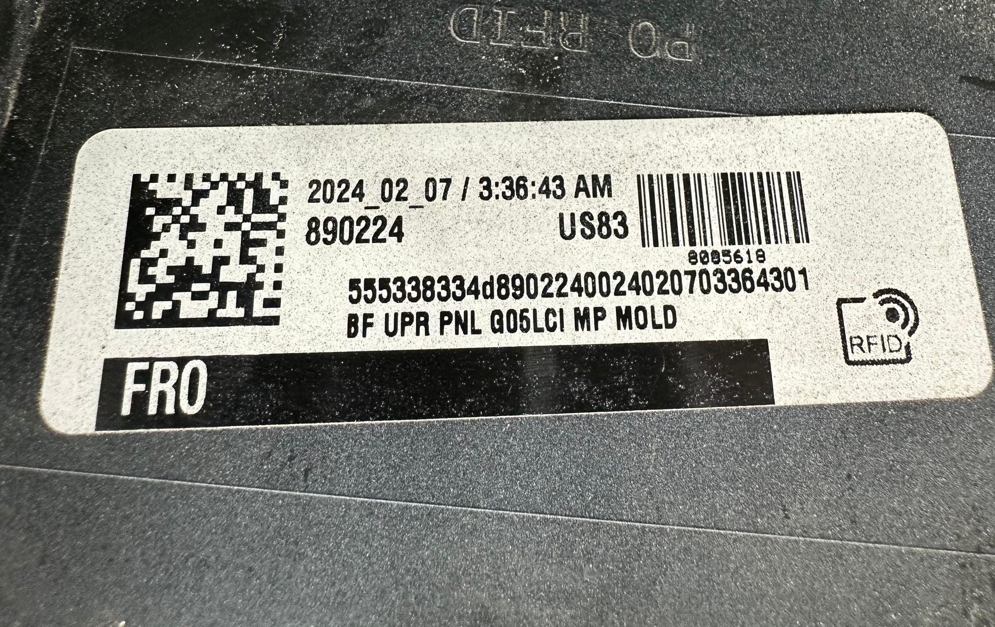 Бампер передний BMW X5 G05 рестайлинг 2024, 60000 рублей, Москва