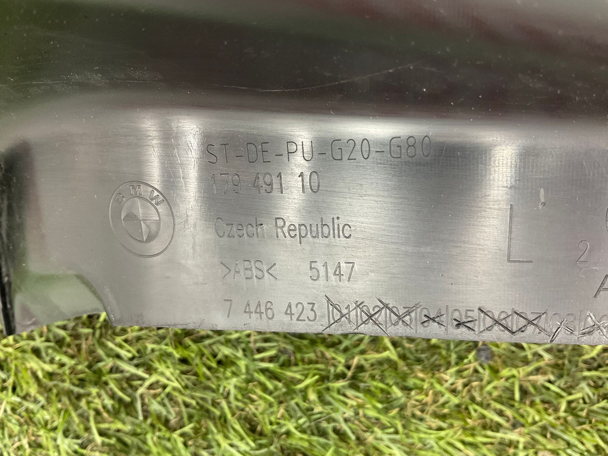 Накладка порога салона задняя левая BMW M3 G80 2023, 1000 рублей, Москва