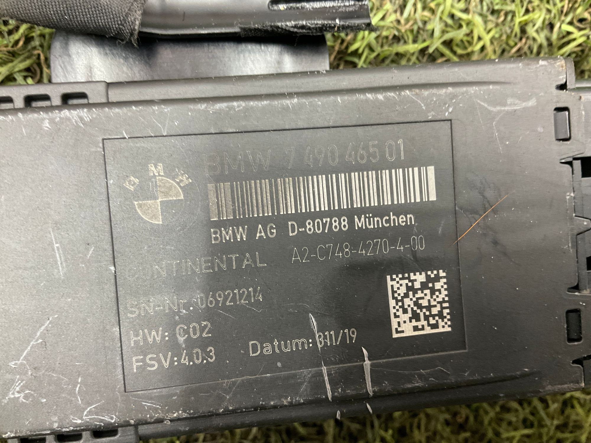 Блок управления сидения BMW M8, F91/F92/F93 2019, 1000 рублей, Москва