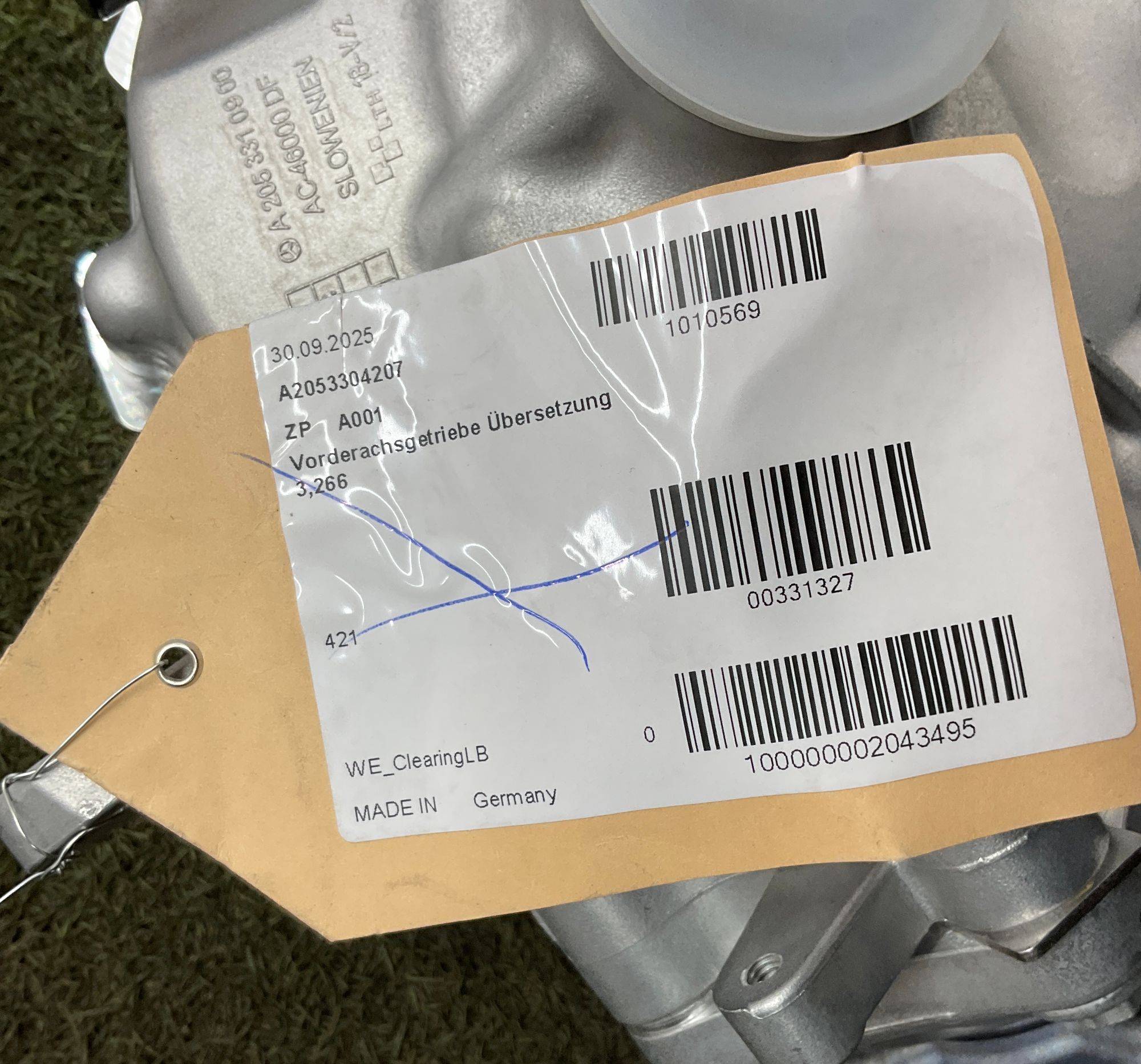 Передний редуктор Mercedes-Benz 3.266 GLC AMG, 145000 рублей, Москва