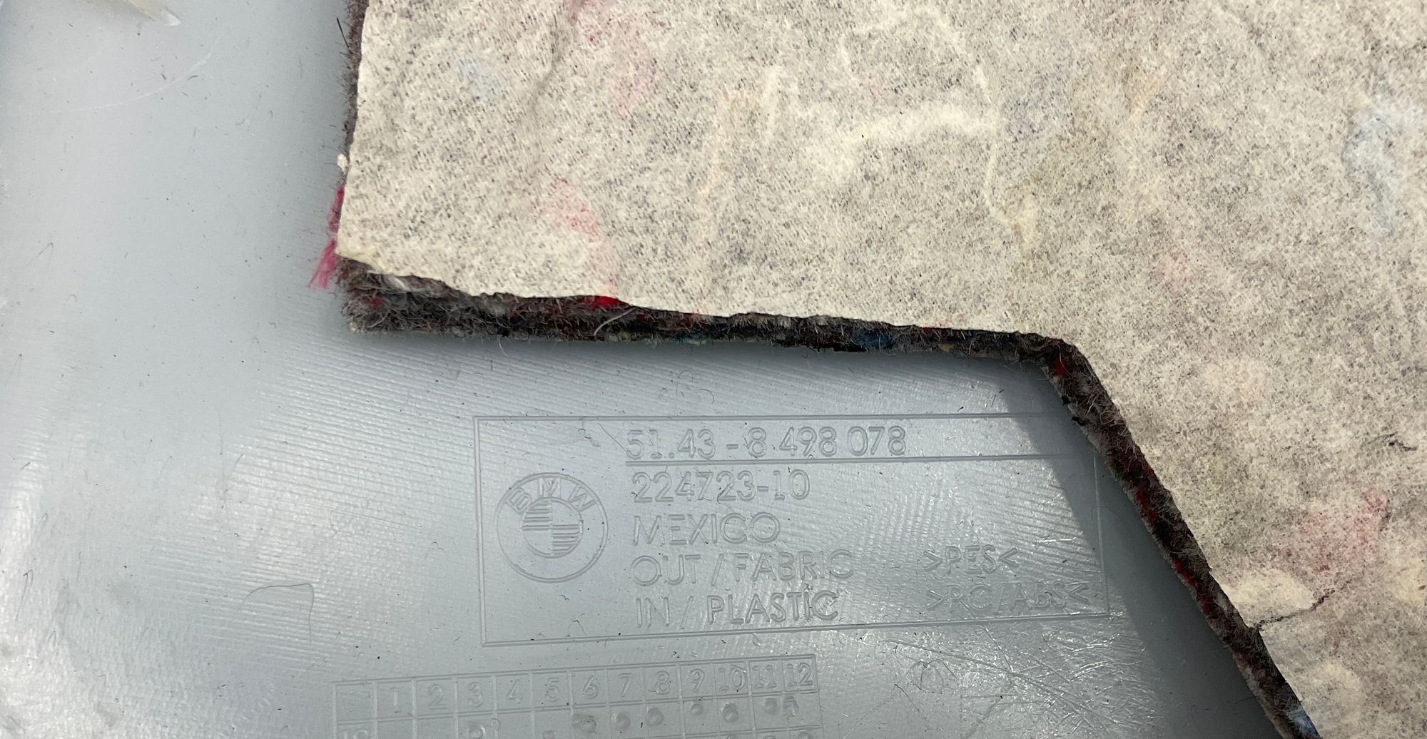 Обшивка стойки правая задняя BMW 3 серия, G20/G21 рестайлинг, 1000 рублей, Москва