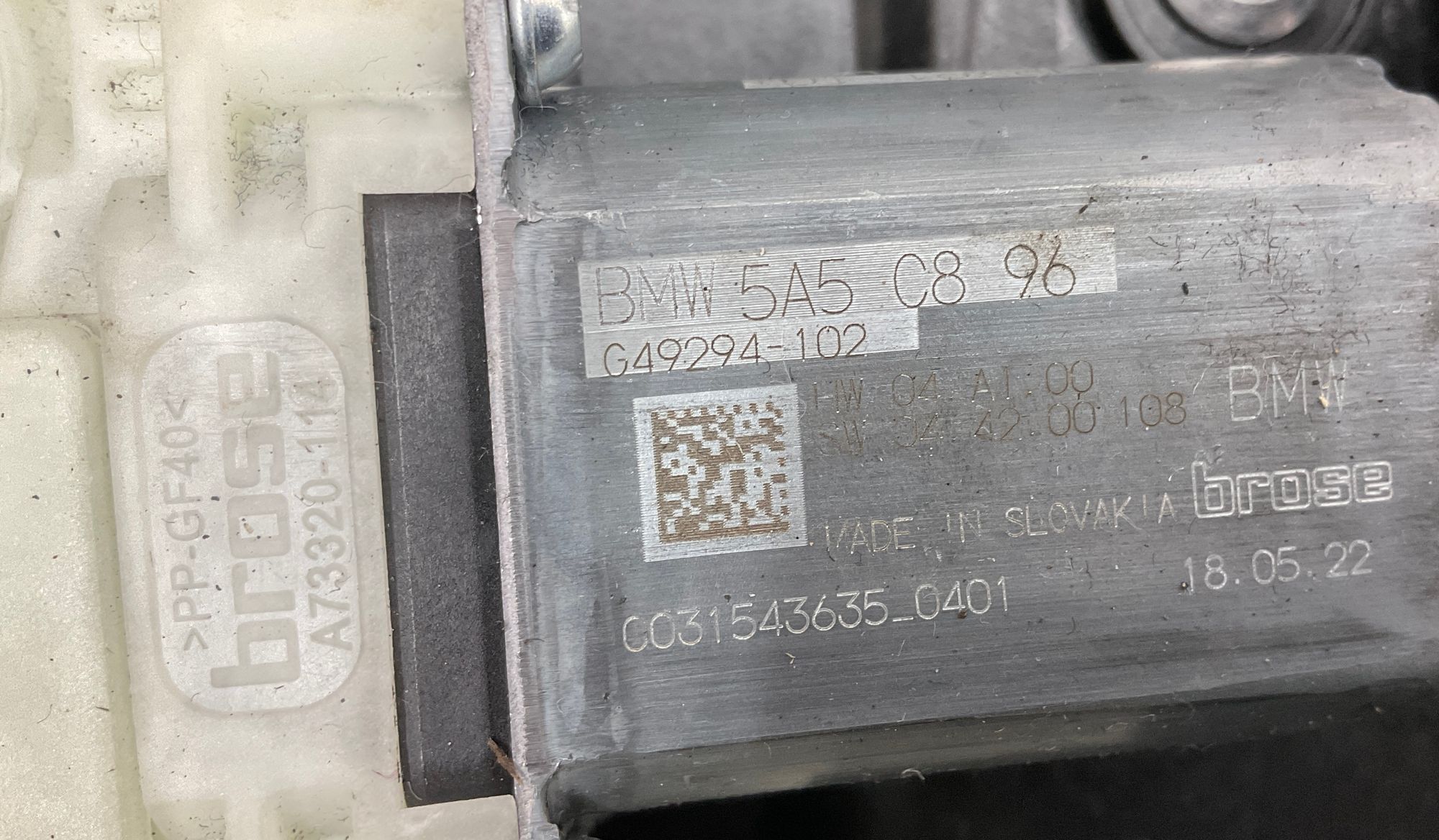 Стеклоподъемник задней правой двери BMW M5 F90 рестайлинг 2022, 3000 рублей, Москва