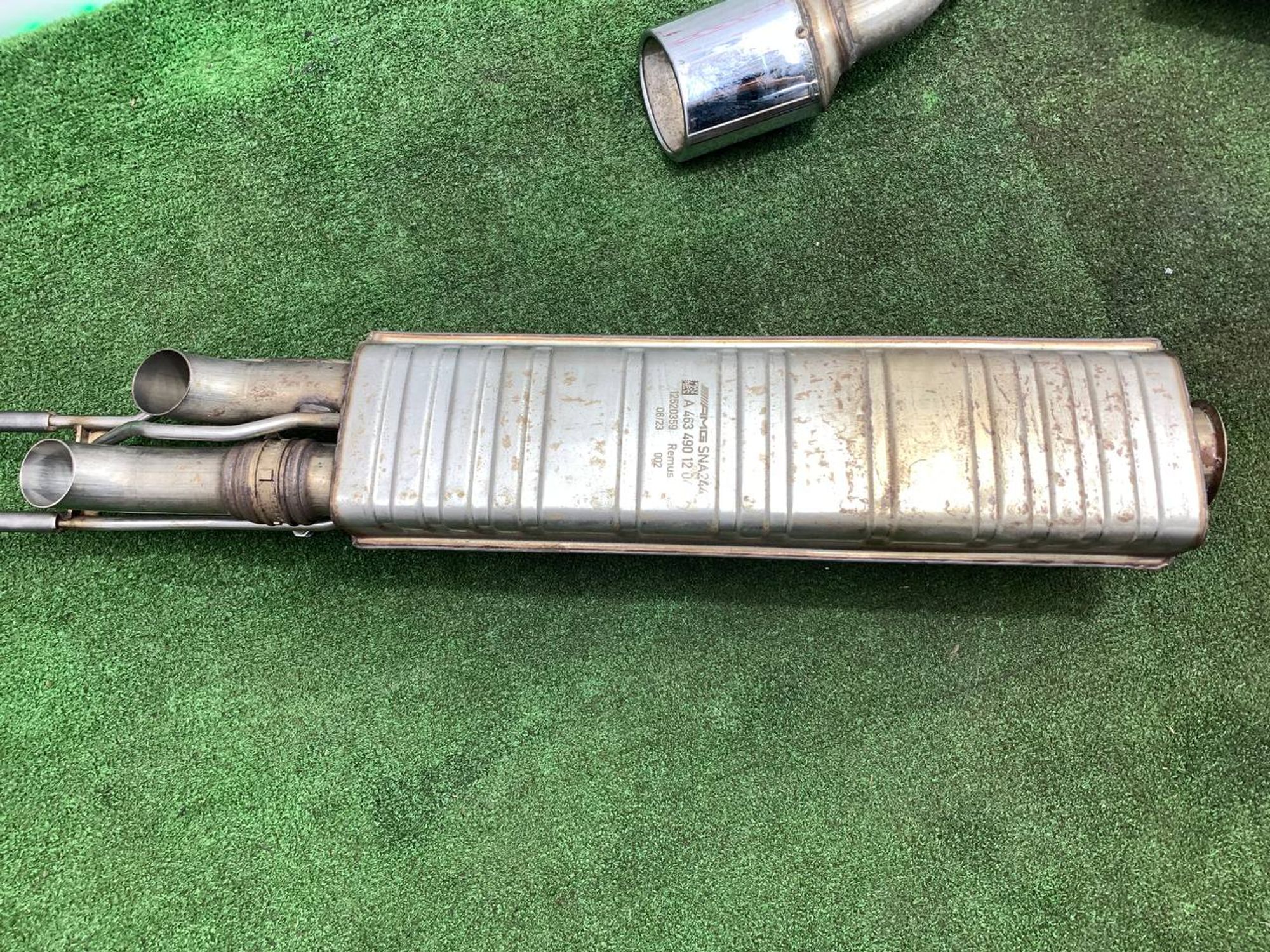 Выхлопная система Mercedes-Benz G63 AMG W463, 90000 рублей, Москва