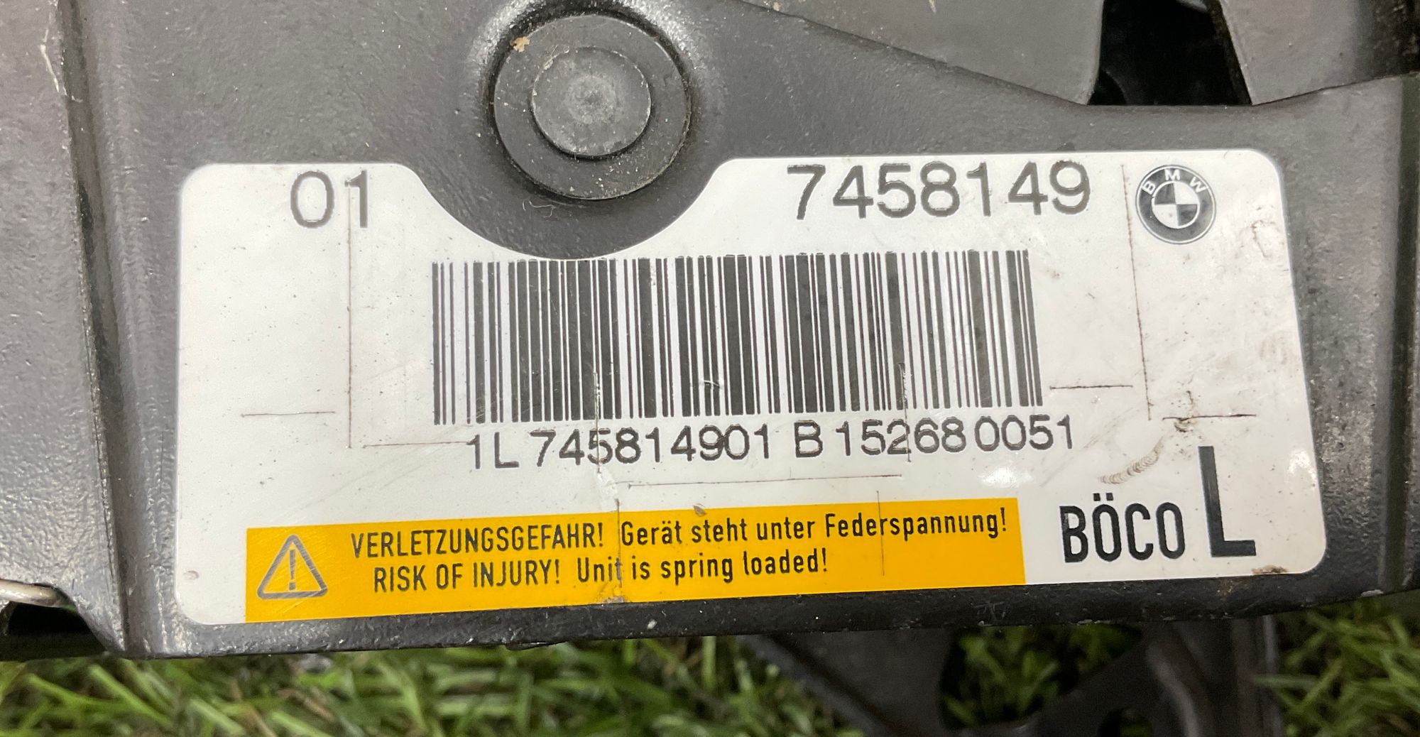 Замок капота BMW 5 серия, F10/F11/F07 рестайлинг, 2000 рублей, Москва