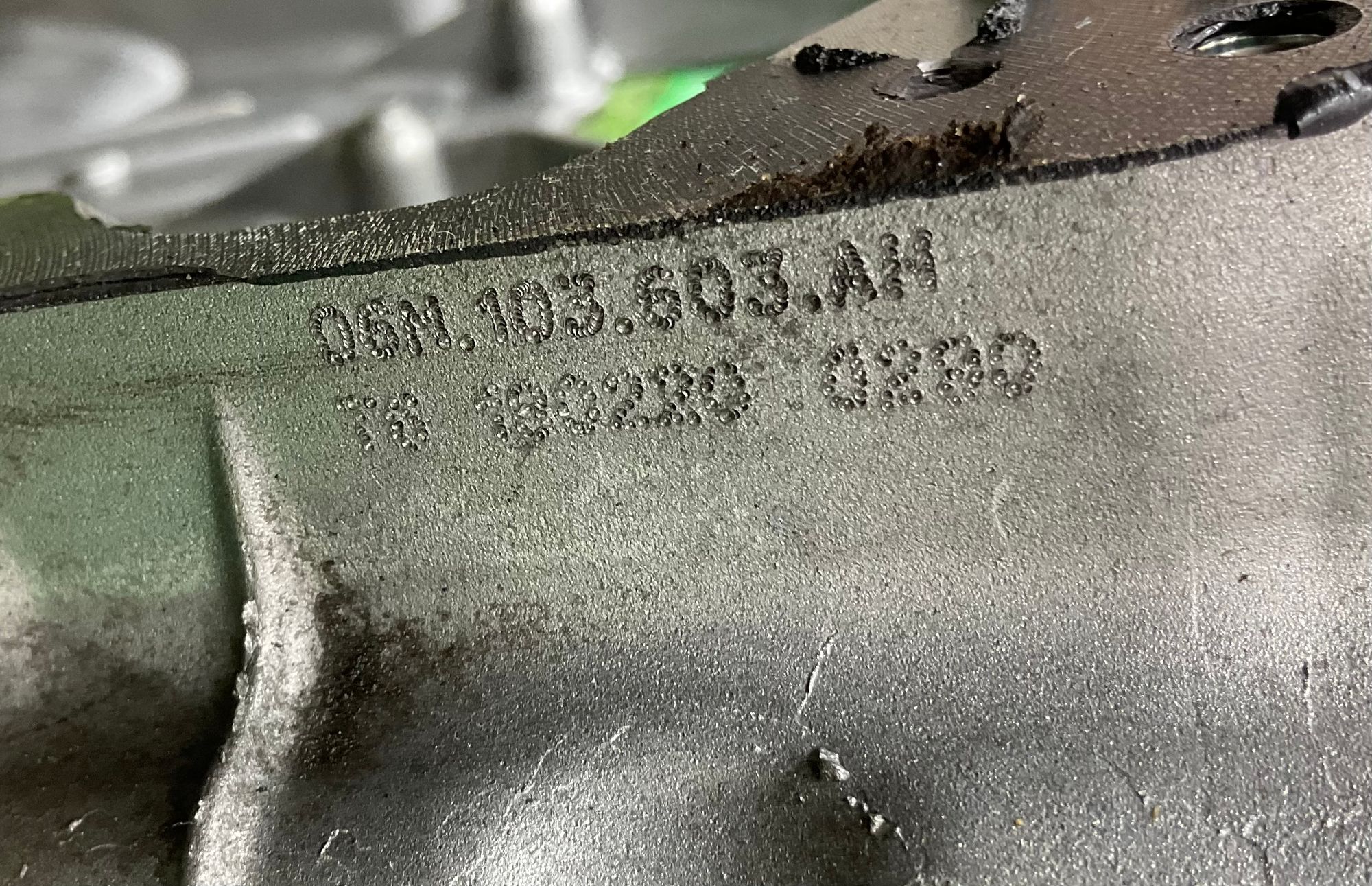 Поддон двигателя верхняя часть Audi A7 4K DLZ V6 3л. 2022, 45000 рублей, Москва