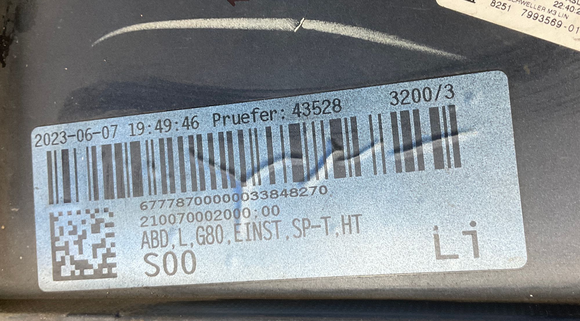 Порог левый BMW M3 G80 2023, 25000 рублей, Москва