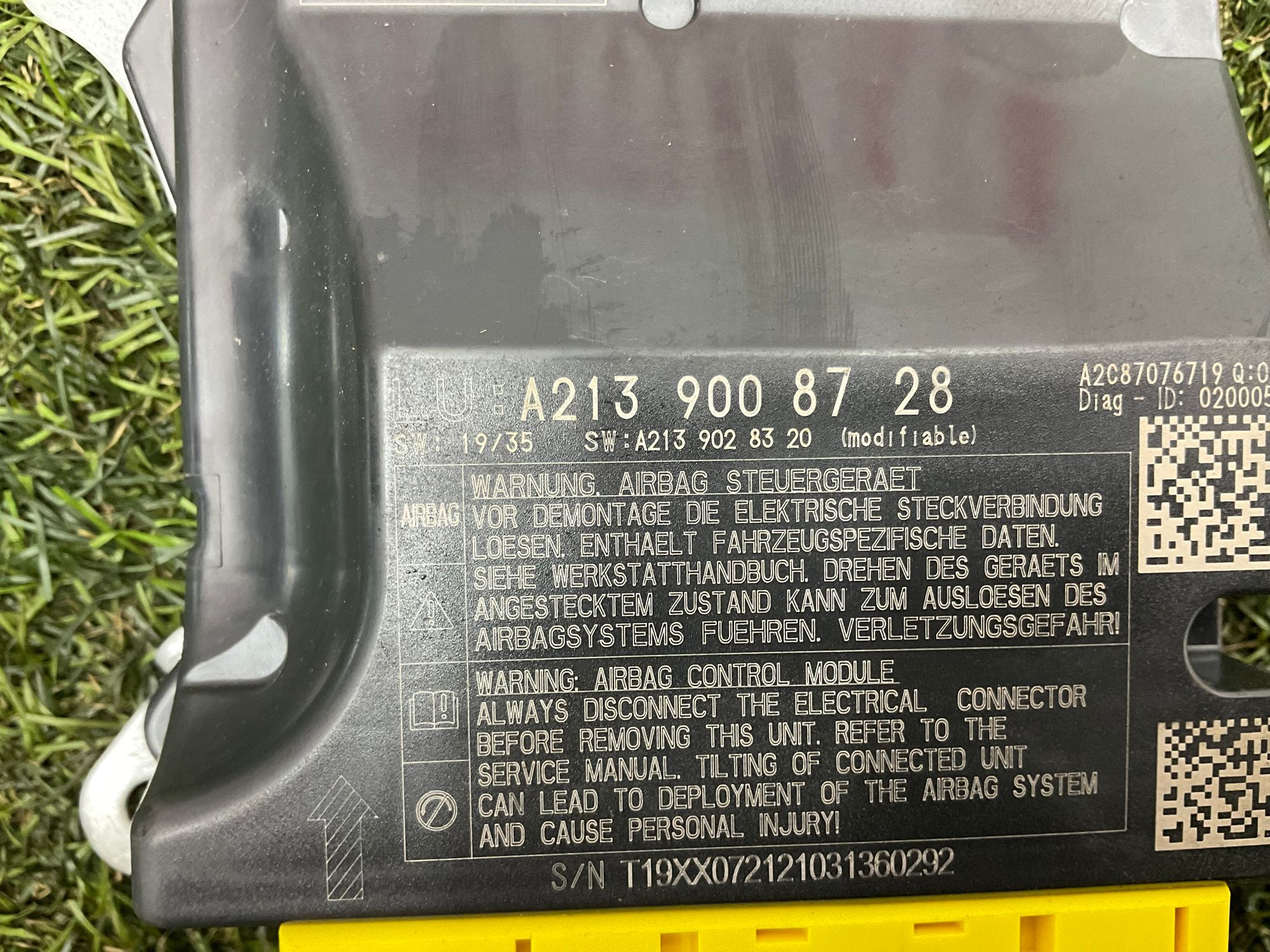Блок управления Airbag Mercedes-Benz G-Класс AMG W463 (2018—2023) 2023, 4000 рублей, Москва