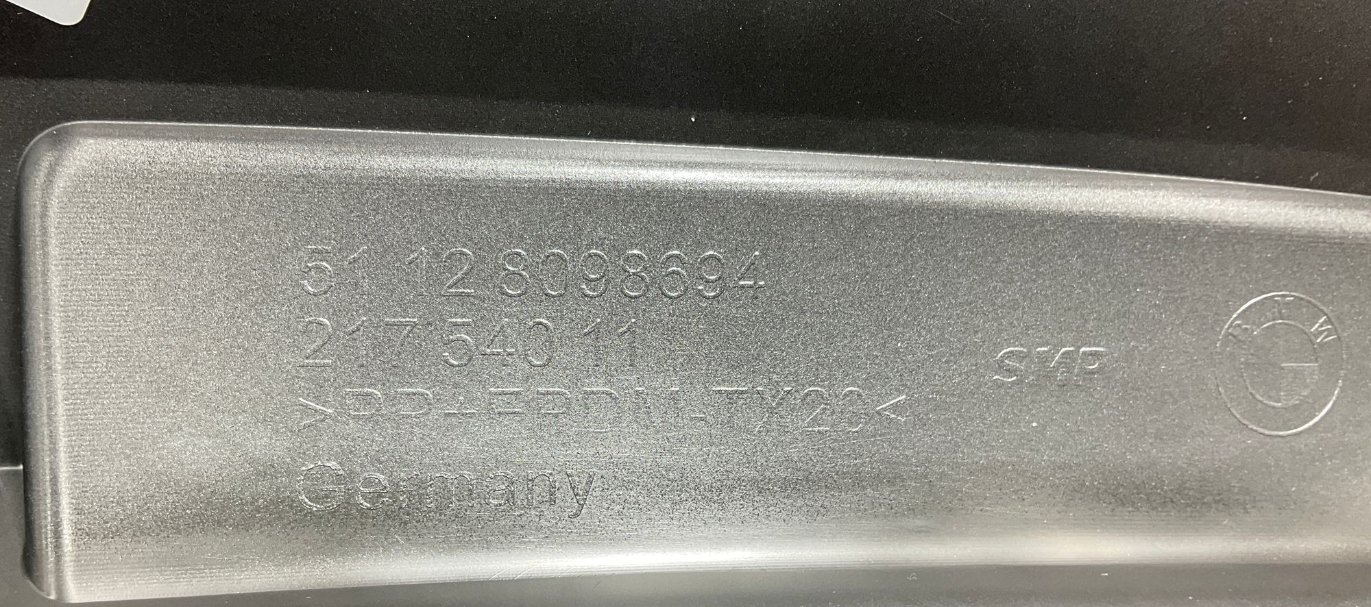 Накладка юбка заднего бампера BMW 5 G30 G31 M-pack, 17000 рублей, Москва