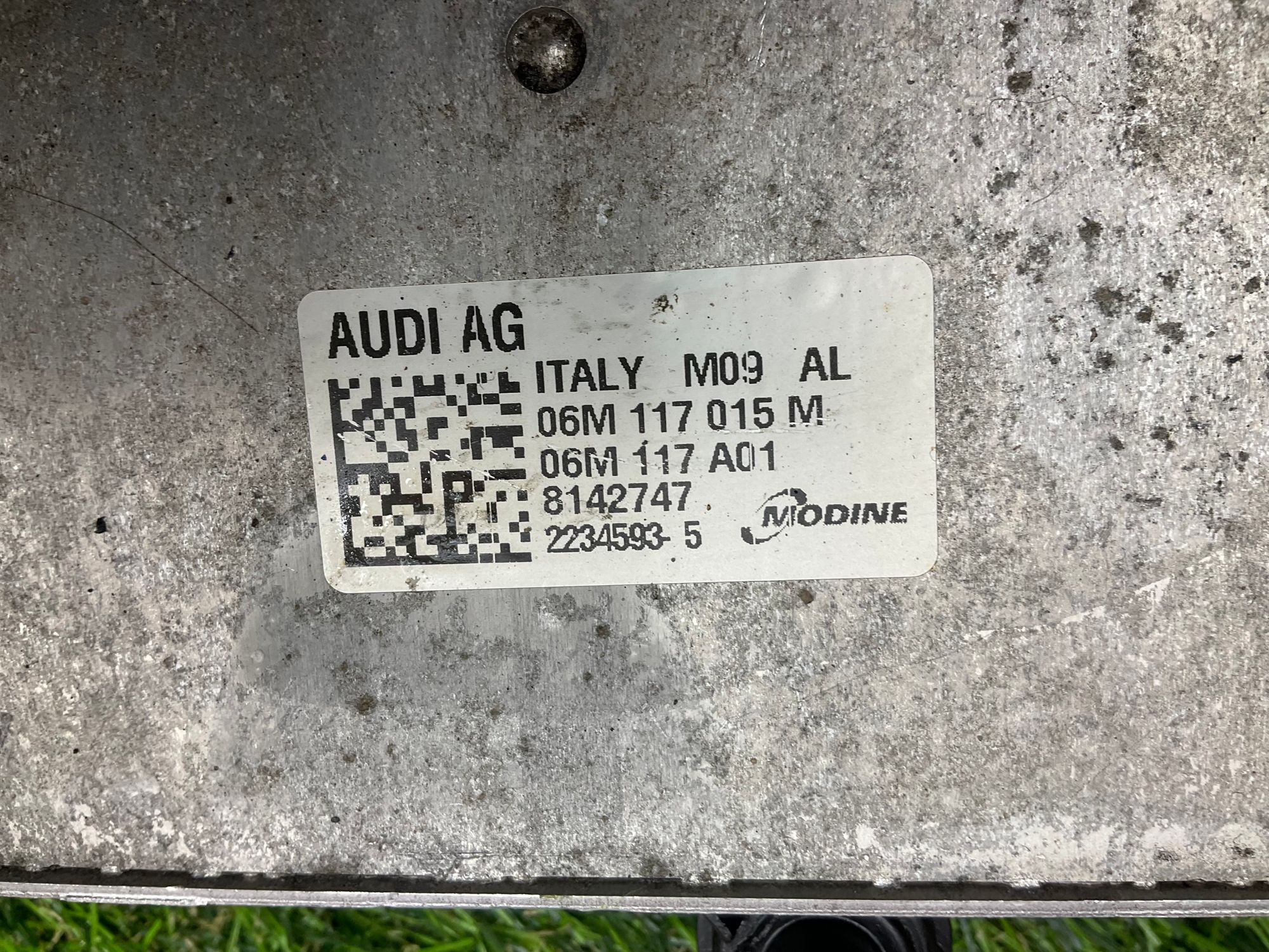 Радиатор масляный Audi A7 4K DLZ V6 3л. 2022, 4000 рублей, Москва
