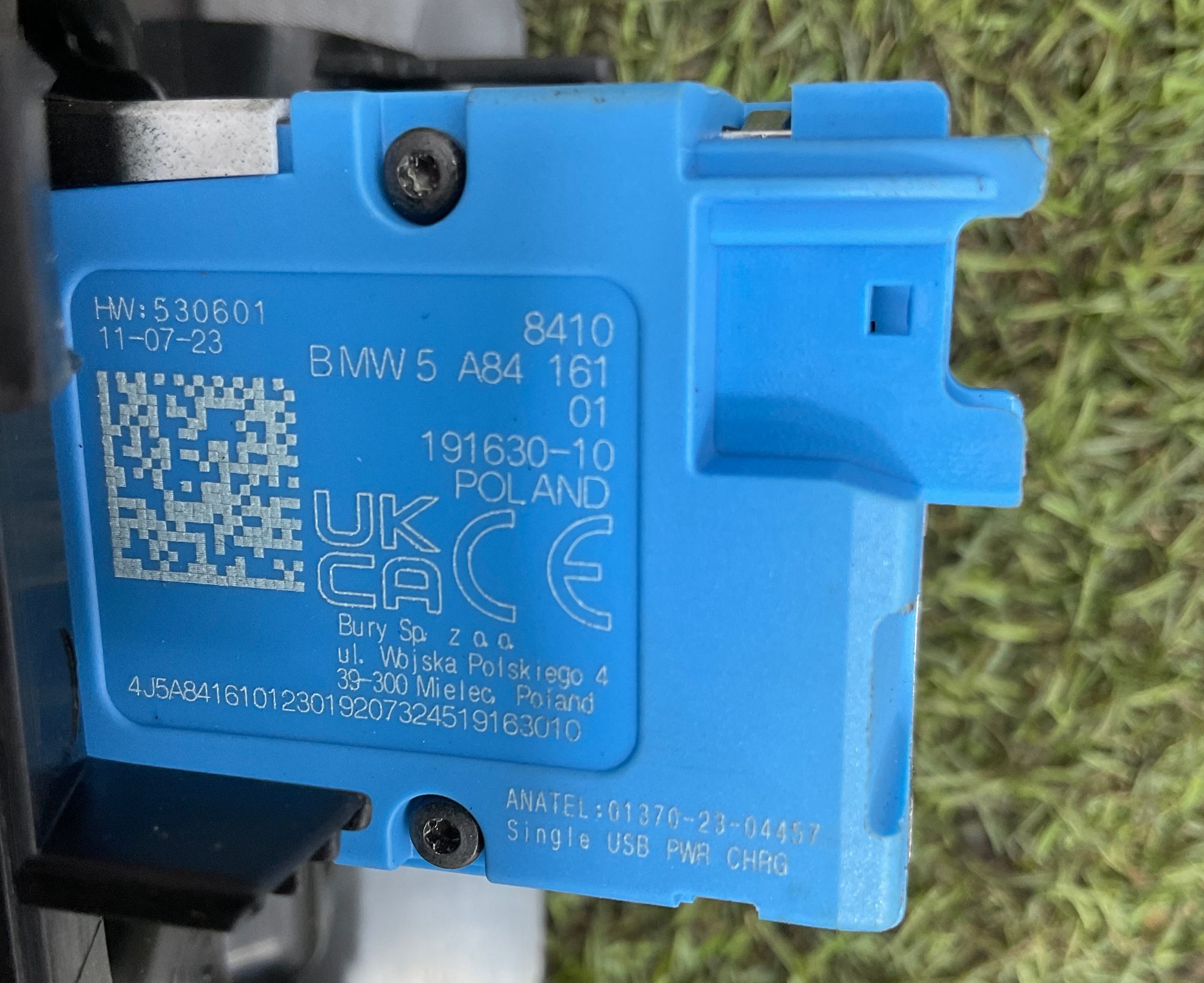 USB разъем центральной консоли BMW M3 G80 2023, 4000 рублей, Москва