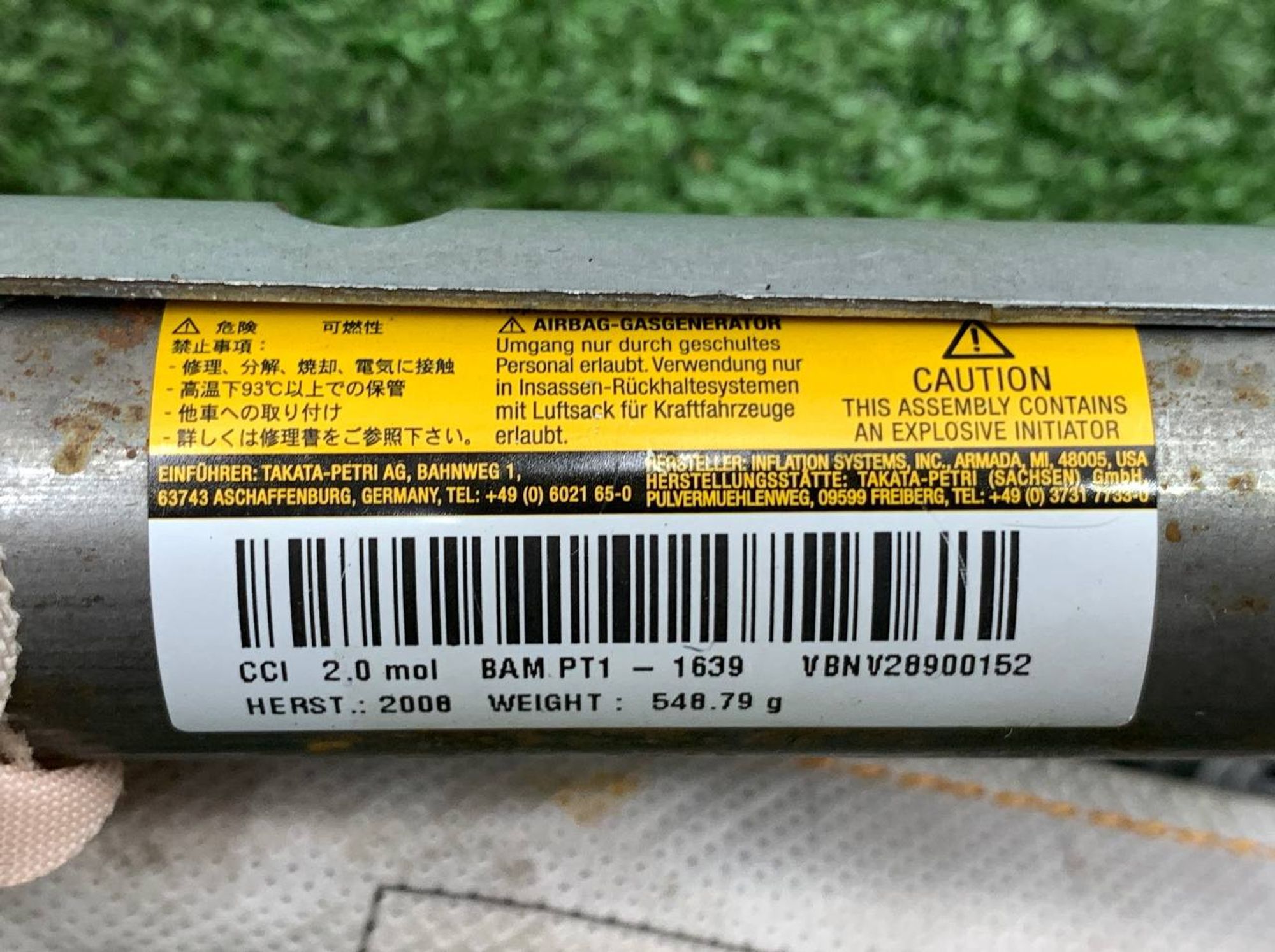 Подушка безопасности боковая левая BMW 7 F01 F04, 5000 рублей, Москва