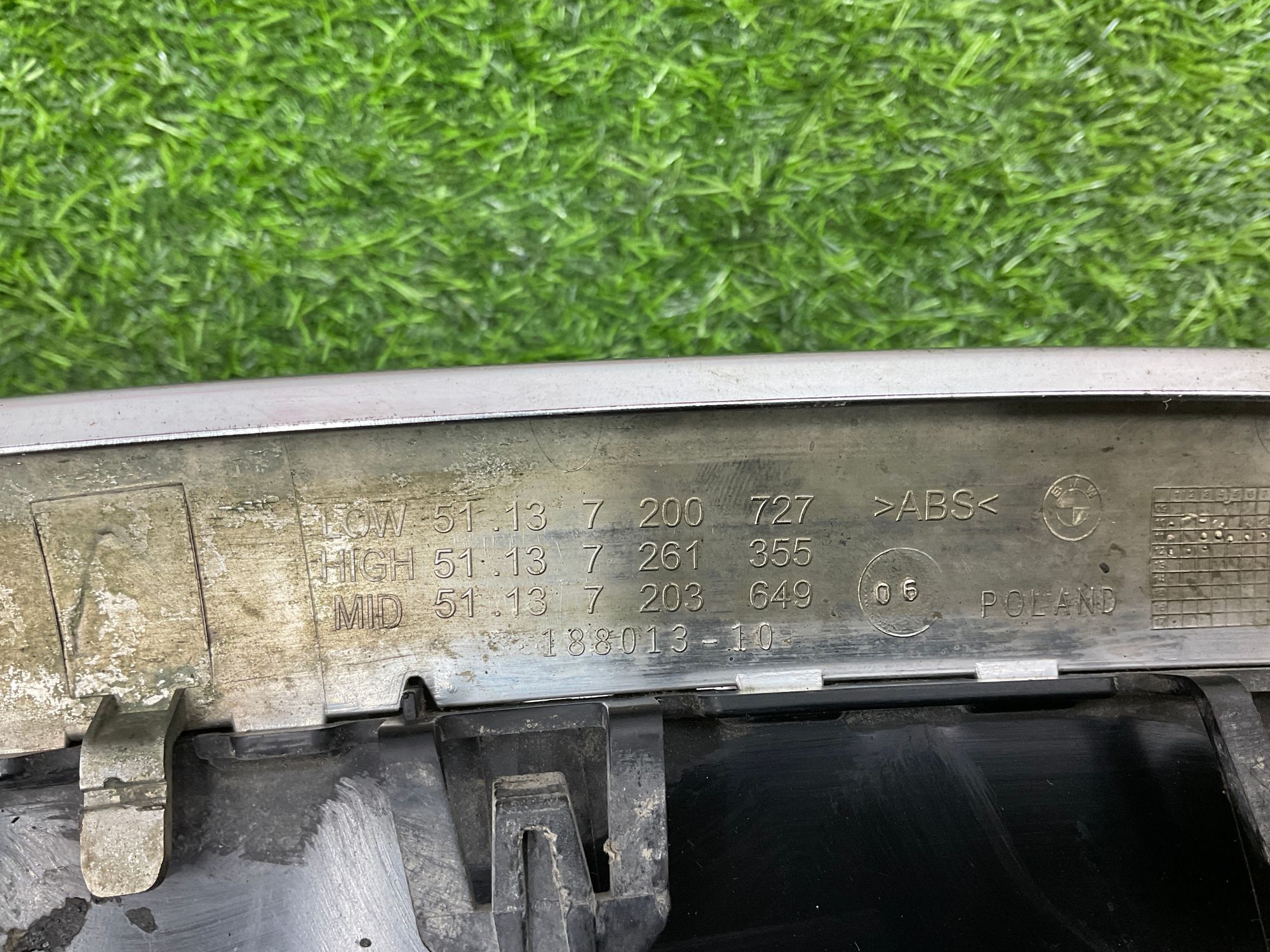 Решетка радиатора левая BMW 5' F10 / 5' F11, 2500 рублей, Москва