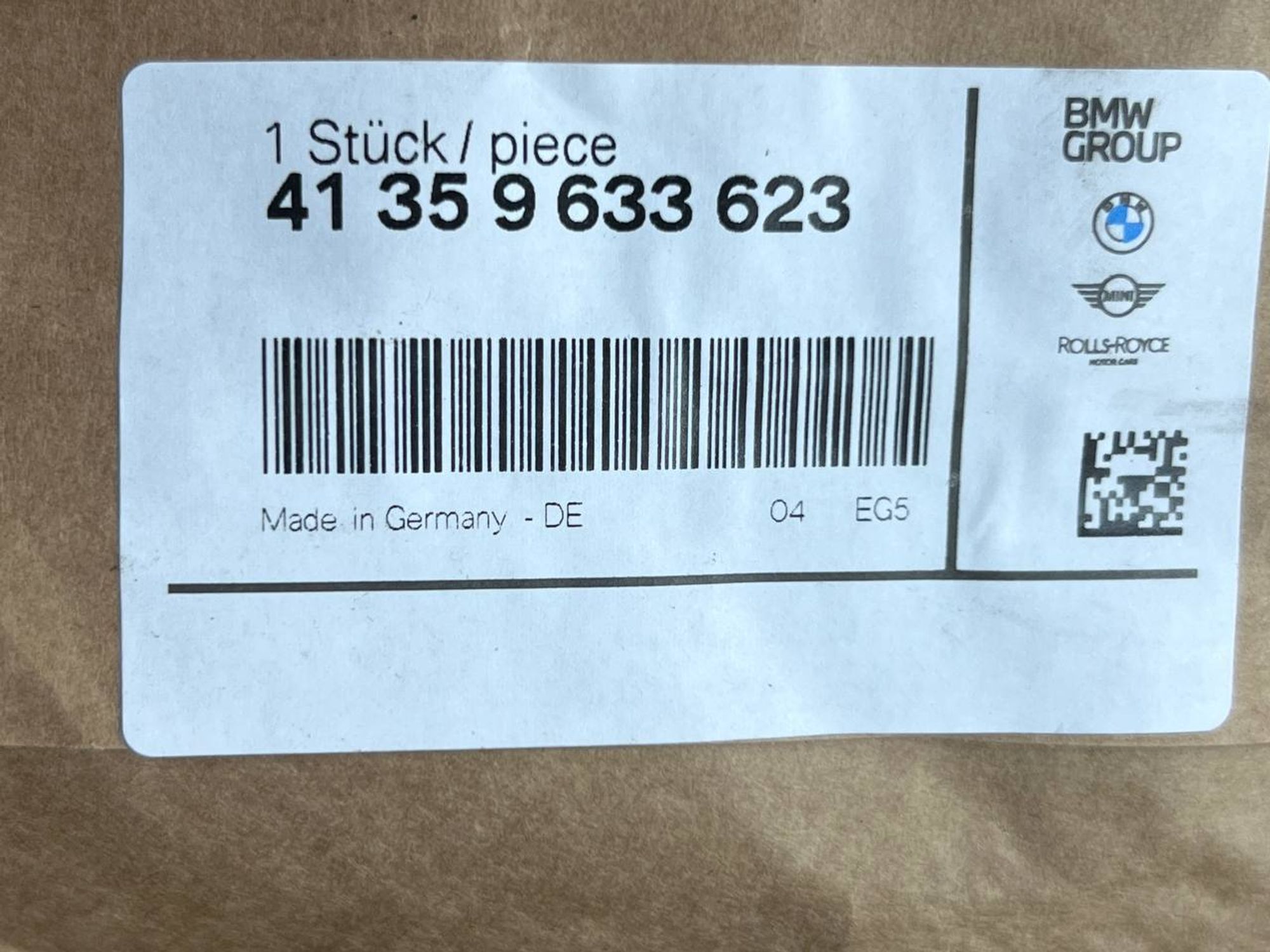 Крыло переднее левое BMW 5 G60 G61 Новое !, 55000 рублей, Москва