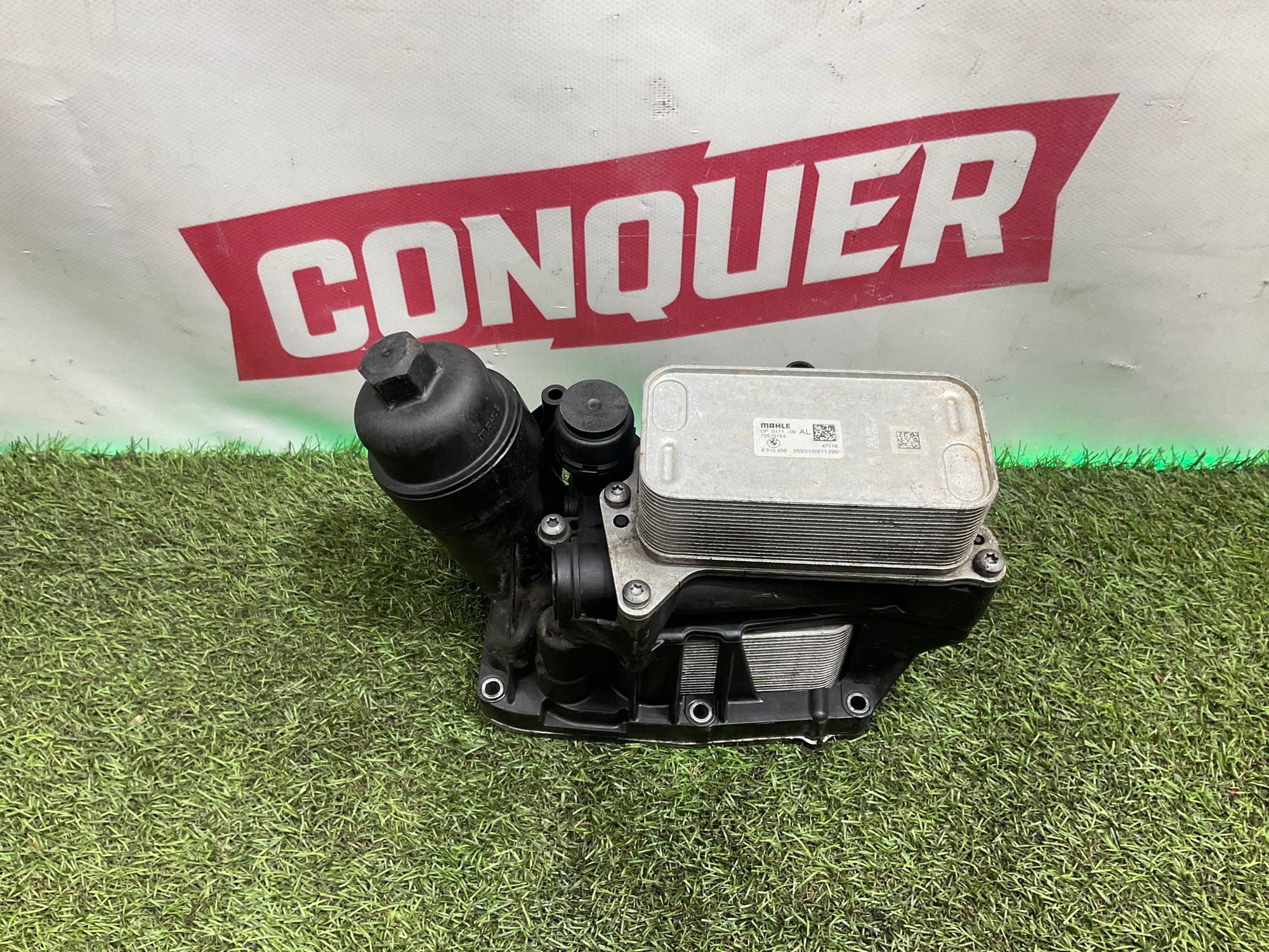 Теплообменник масляного фильтра BMW 5 серия, F10/F11/F07 рестайлинг N57D30, 7500 рублей, Москва