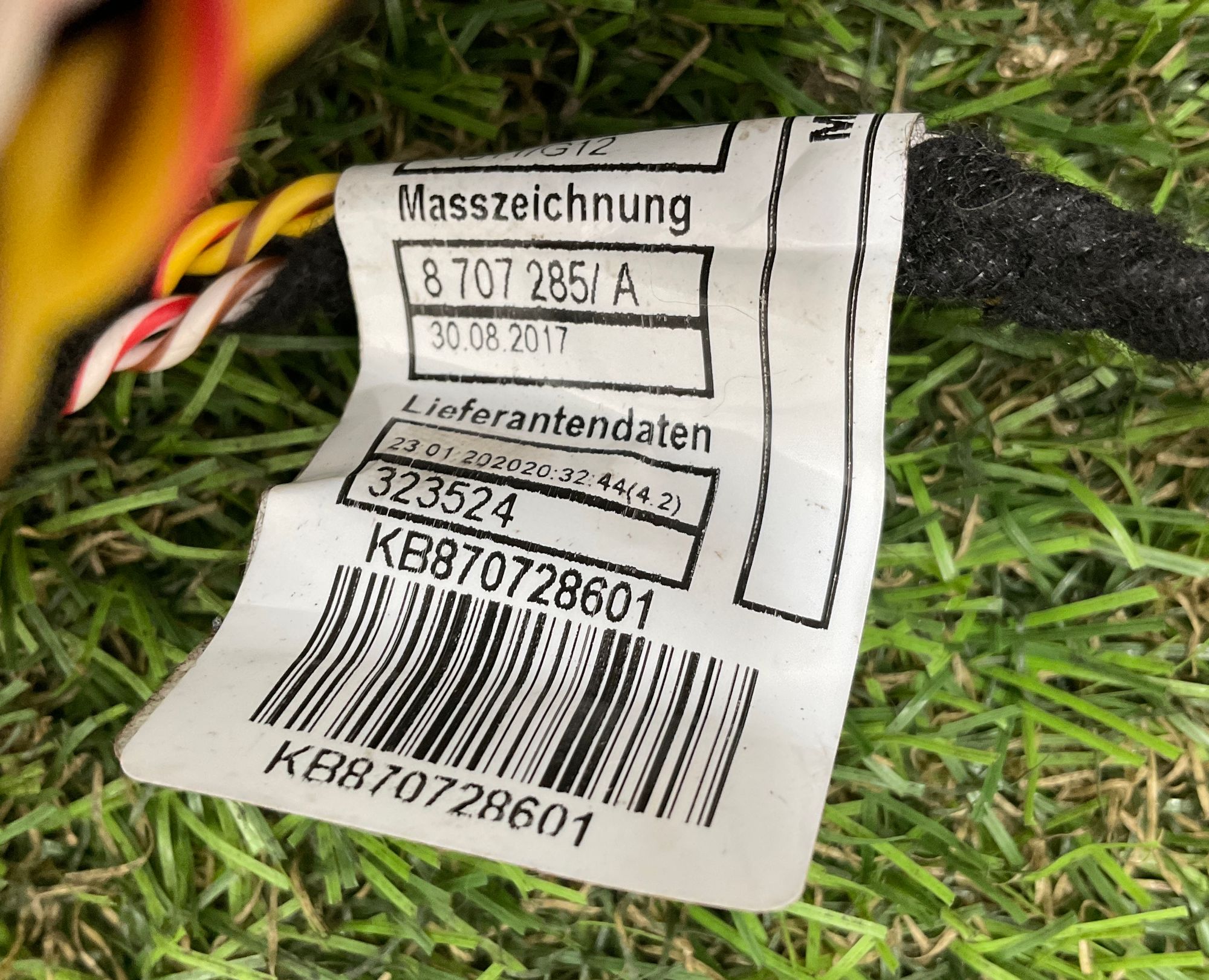 Проводка задних динамиков салона BMW 7 серия, G11/G12, 5000 рублей, Москва