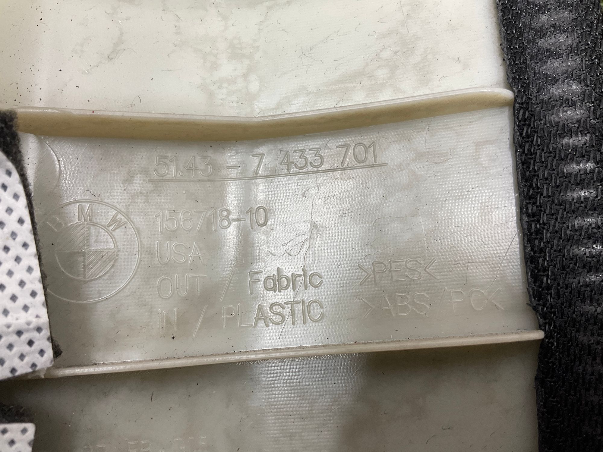 Накладка стойки салона задняя левая BMW X5 G05 2022, 2000 рублей, Москва