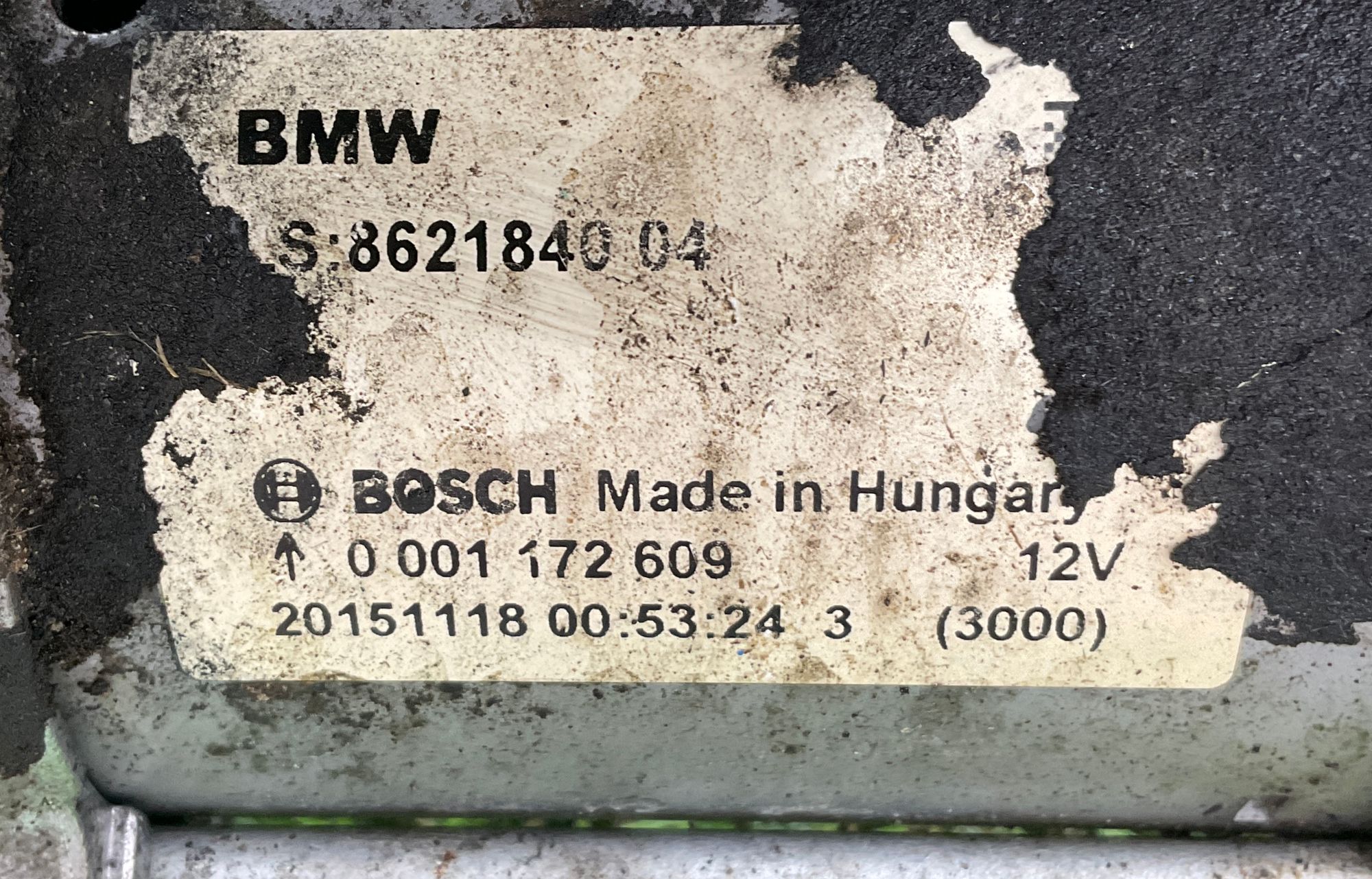 Стартер BMW 5 серия, G30/G31, 7000 рублей, Москва