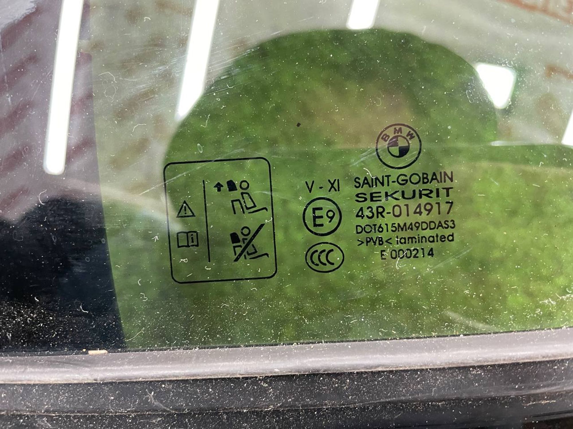 Стекло форточки двери заднее правое BMW X3 G01, 2000 рублей, Москва