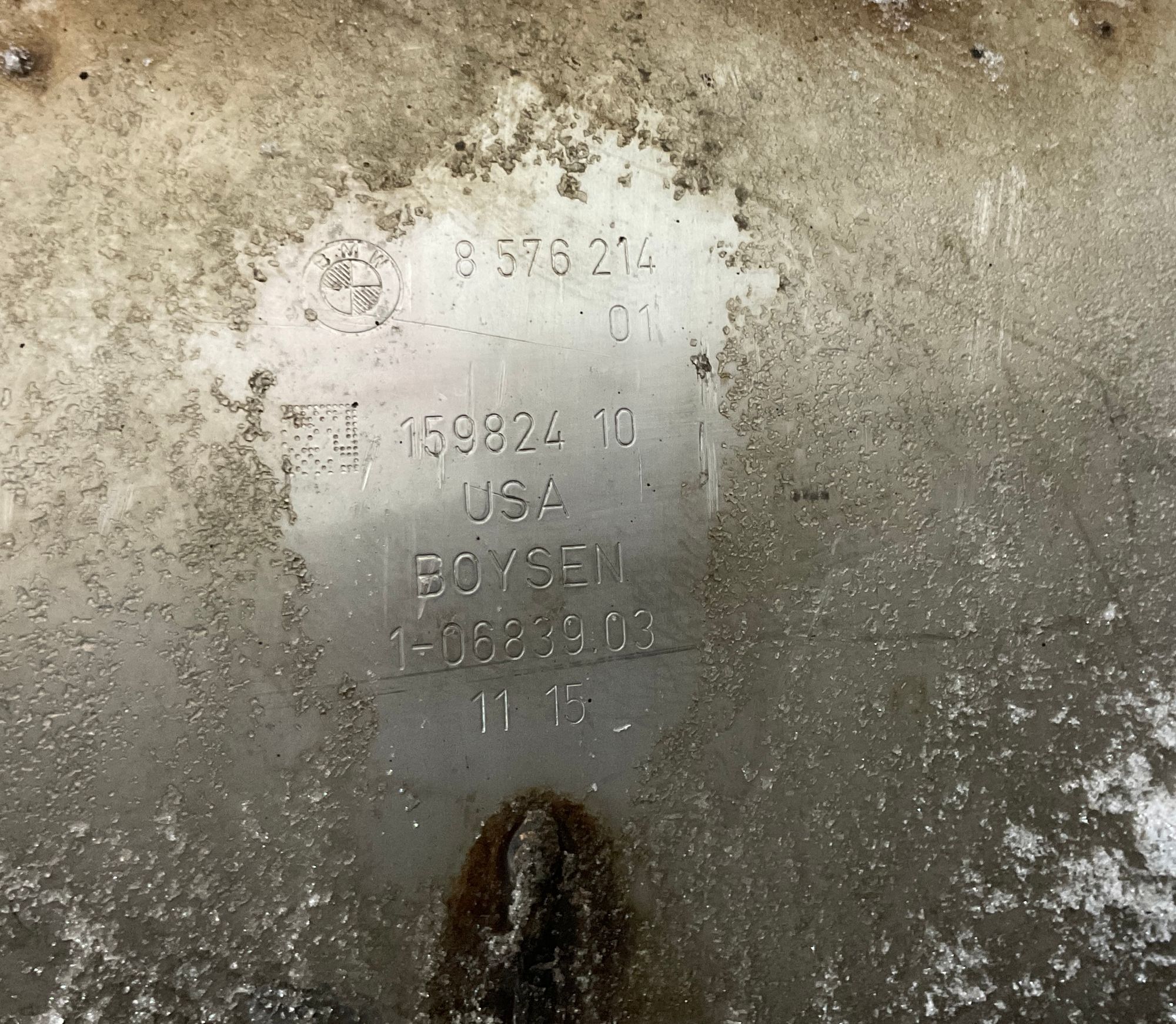 Глушитель X5 F15 N57D30B, 19000 рублей, Москва